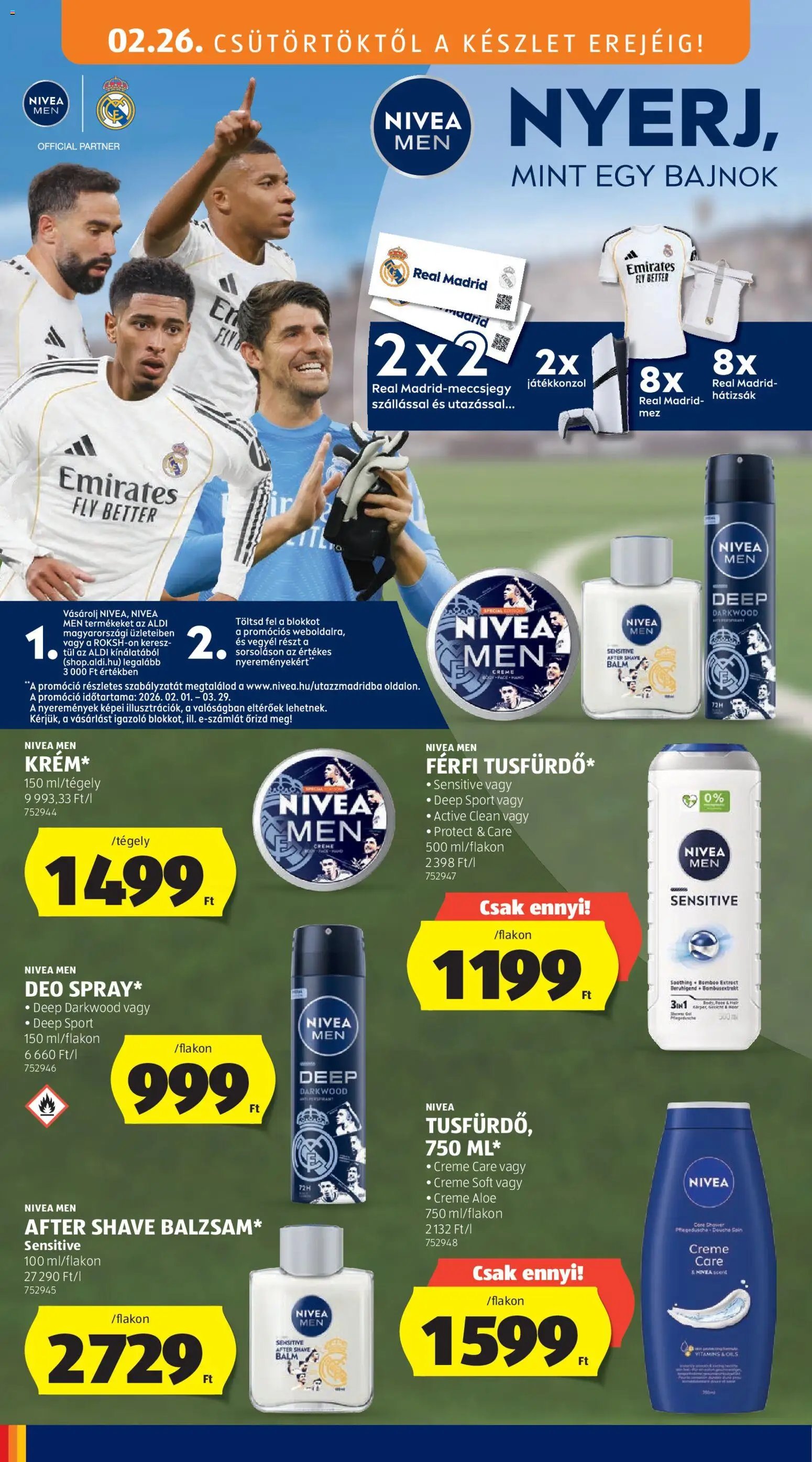 Aldi újság 2026.02.26. Középső sor termékei (2026-02-26 - 2026-03-04)