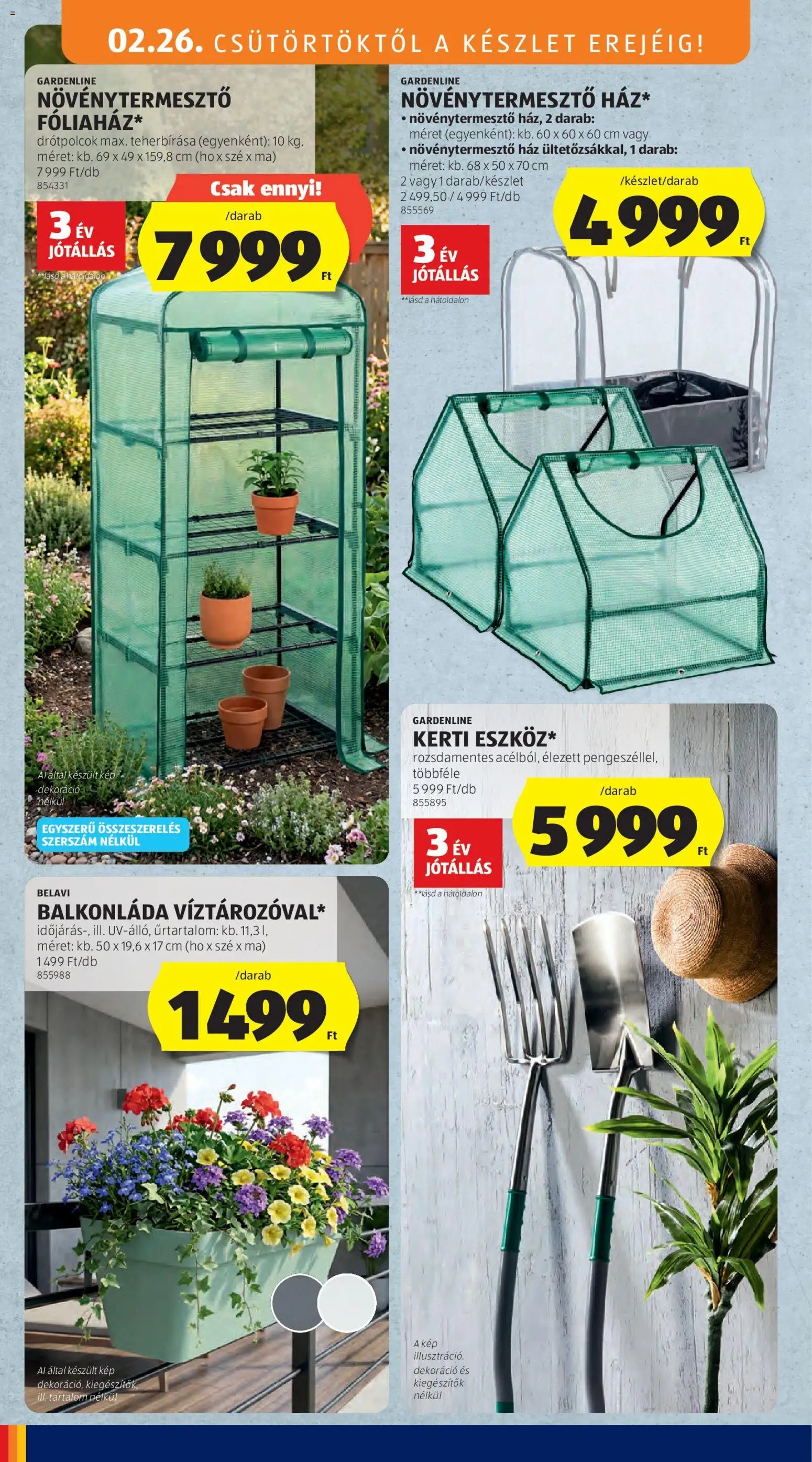 Aldi újság 2026.02.26. Középső sor termékei (2026-02-26 - 2026-03-04)