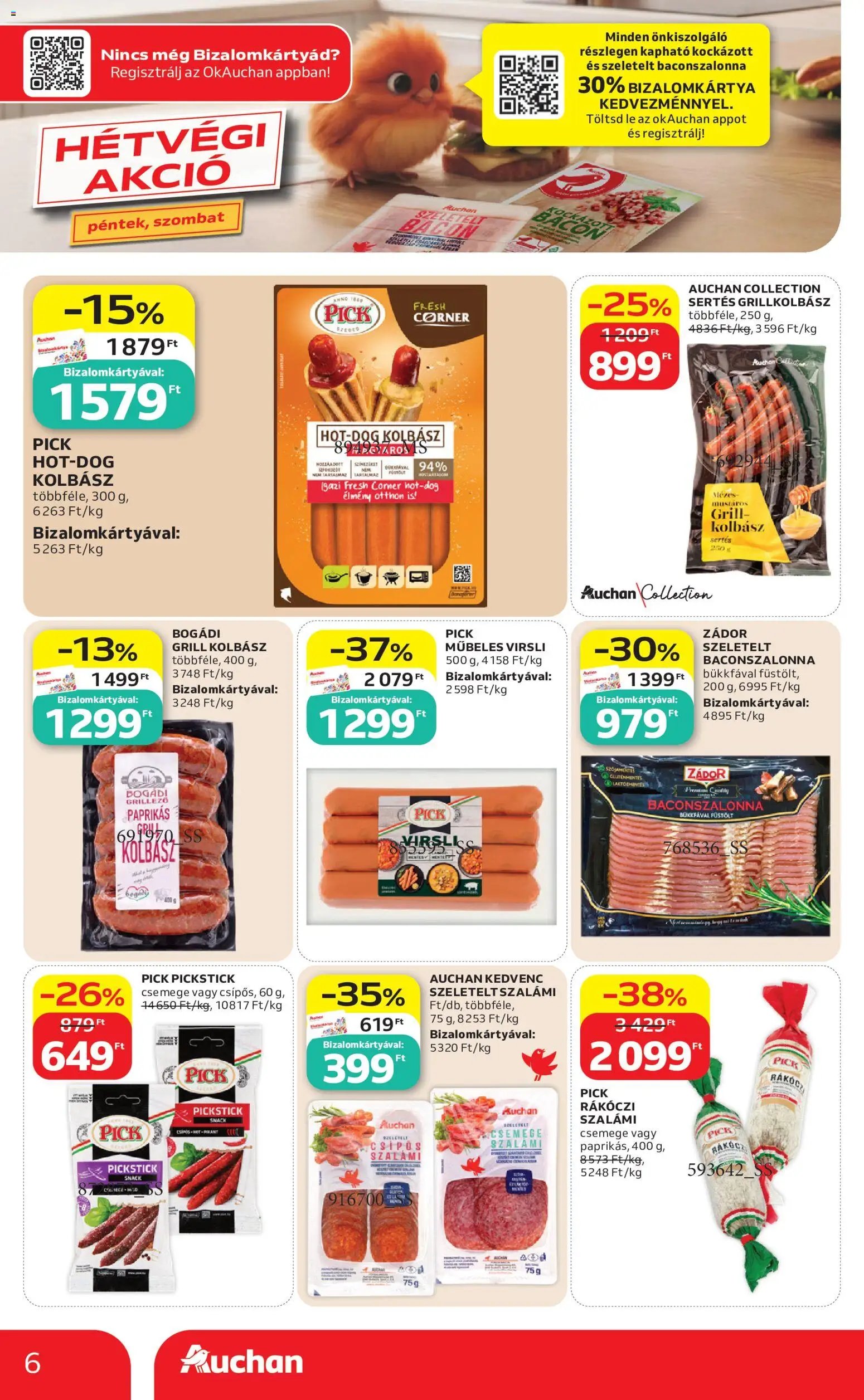 Auchan újság 2026.06.18. Auchan Szupermarket akciós újság