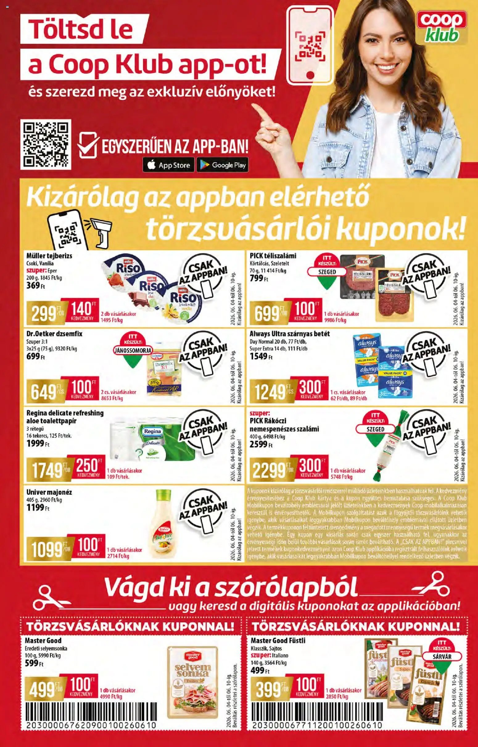 COOP újság 2026.06.04. COOP akciós újság (2026-06-04 - 2026-06-10)