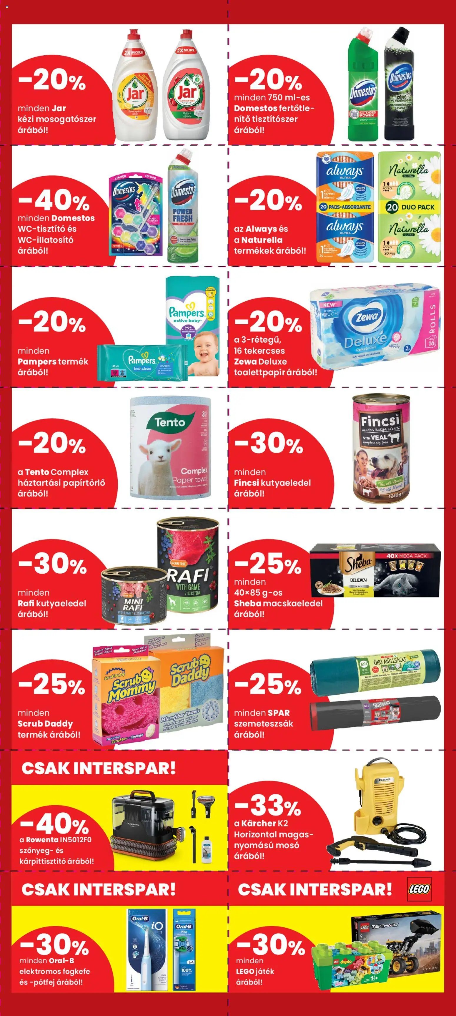 Interspar újság 2026.03.12. Szülinapi kuponnapok (2026-03-12 - 2026-03-22)