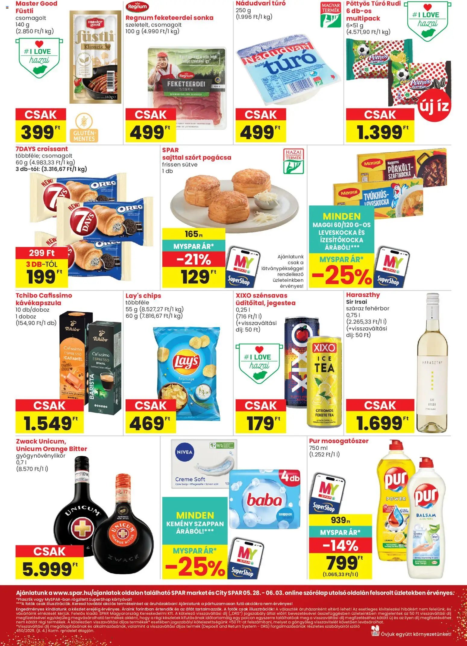 Spar Market újság 2026.05.28. Spar Market akciós újság (2026-05-28 - 2026-06-03)