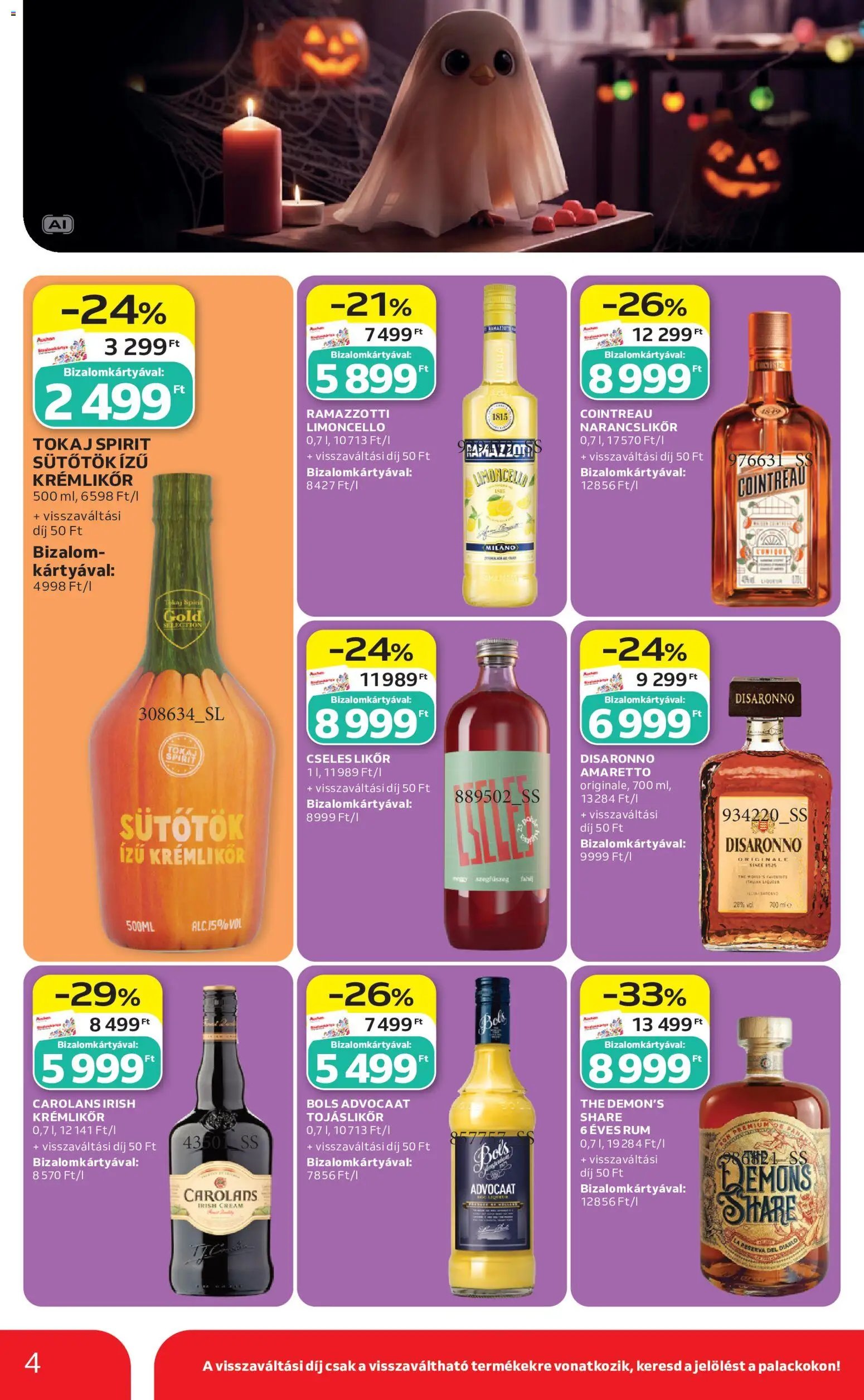 Auchan akciós ujság 2026.10.22. 🎃 HALLOWEEN 🧡