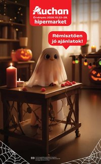 Auchan akciós ujság 2026.10.22. 🎃 HALLOWEEN 🧡