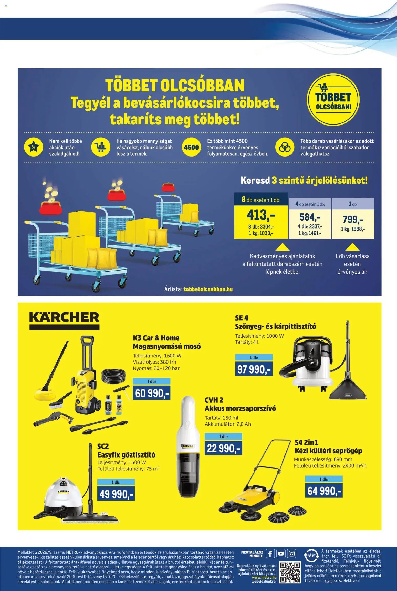 Metro újság 2026.09.01. Metro Márkák katalógus 2026/09
