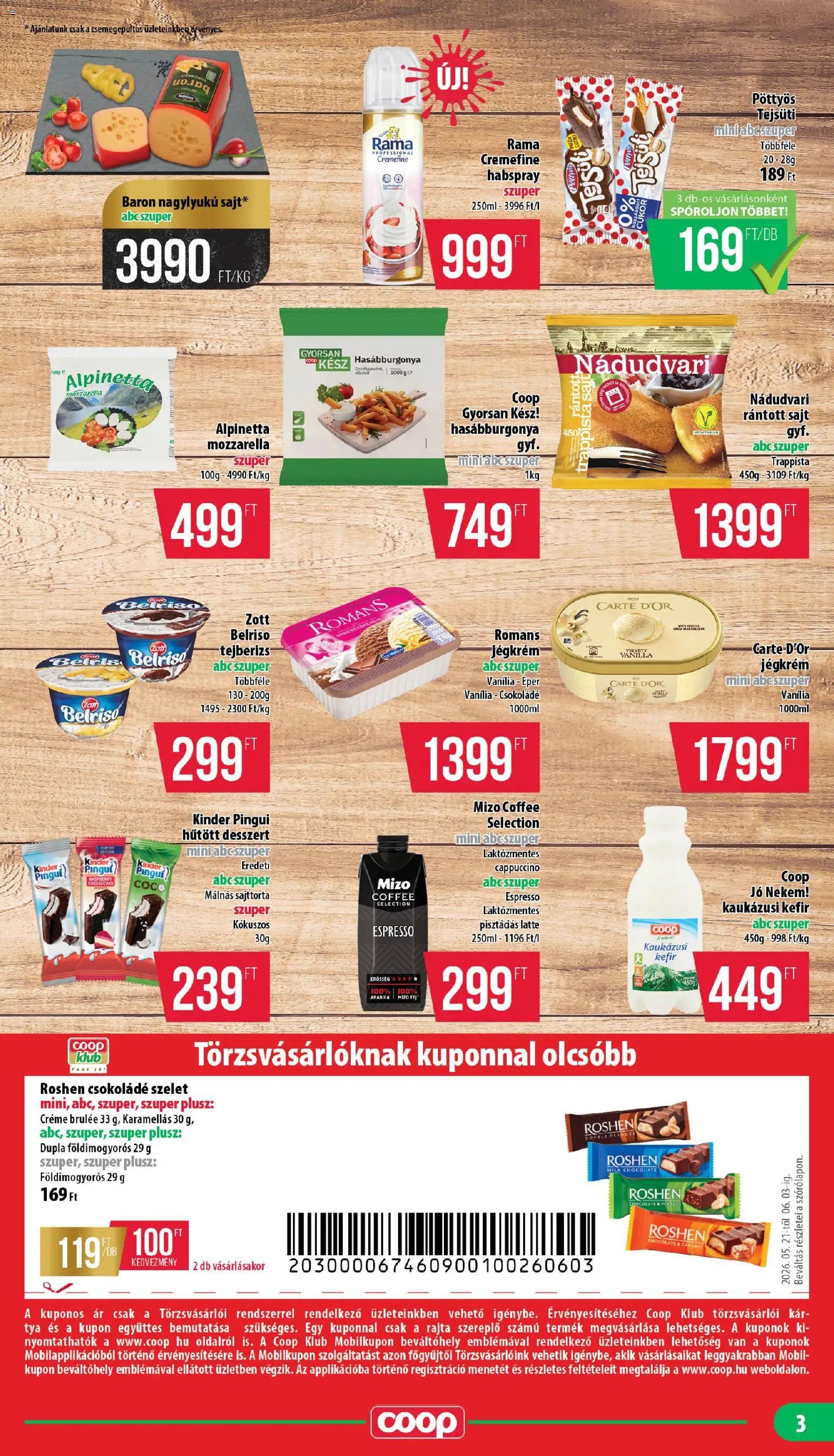 COOP újság 2026.05.21. COOP - Mini & Abc & Szuper / Mecsek (2026-05-21 - 2026-06-03)