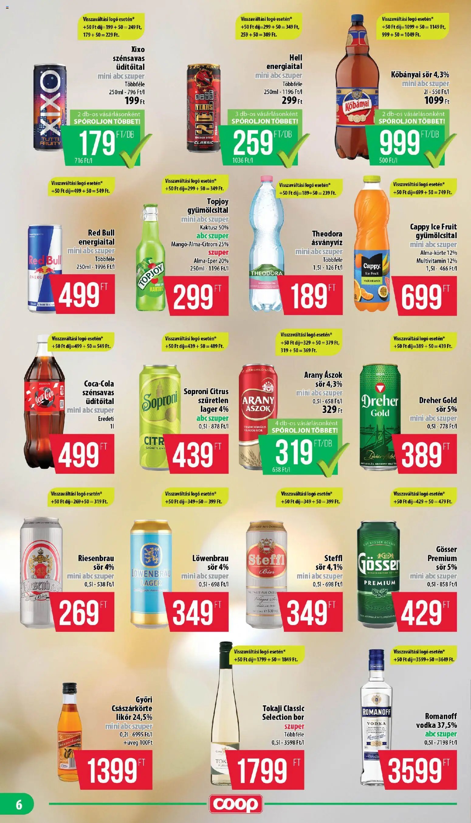 COOP újság 2026.05.21. COOP - Mini & Abc & Szuper / Mecsek (2026-05-21 - 2026-06-03)