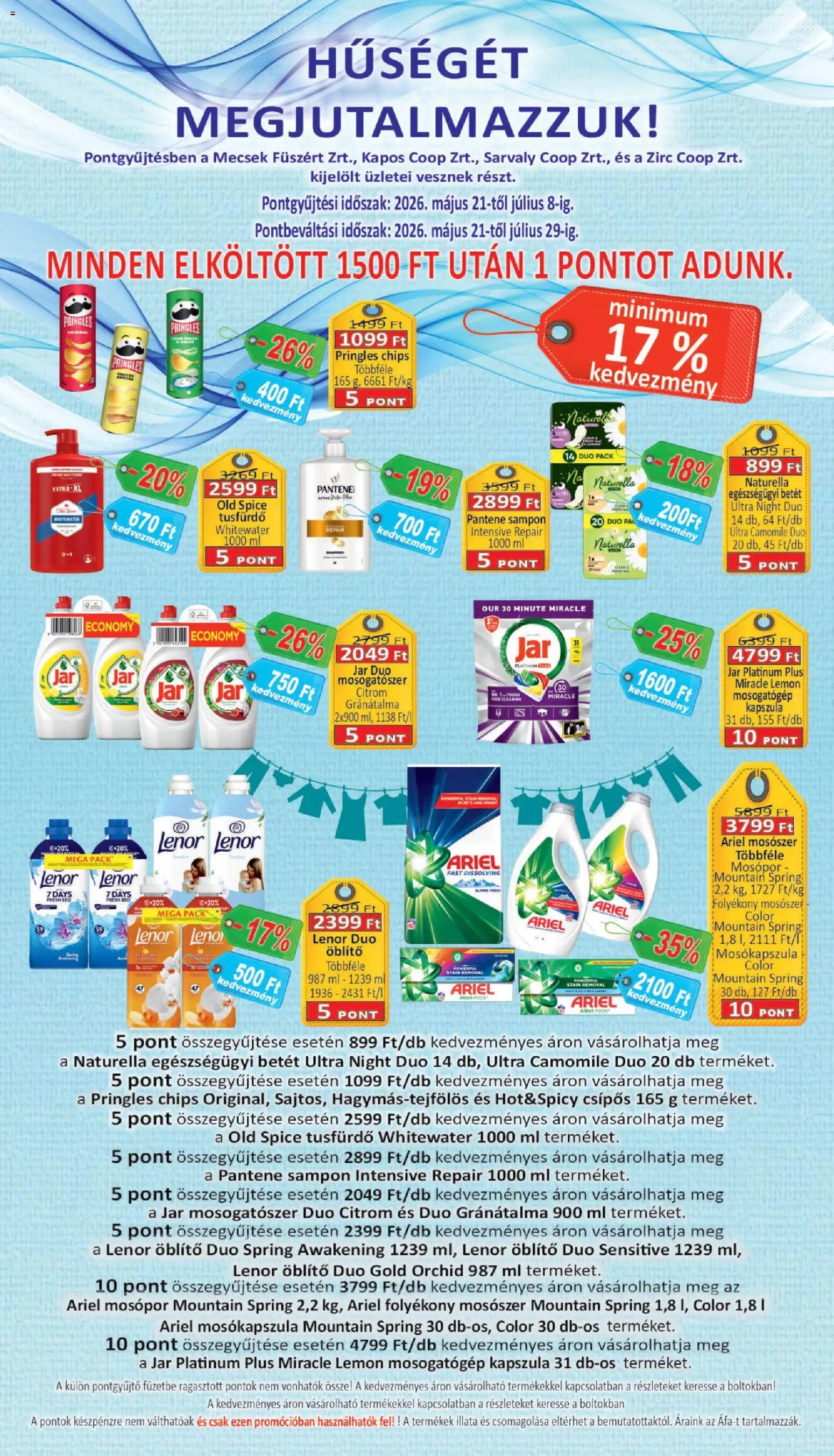 COOP újság 2026.05.21. COOP - Mini & Abc & Szuper / Mecsek (2026-05-21 - 2026-06-03)