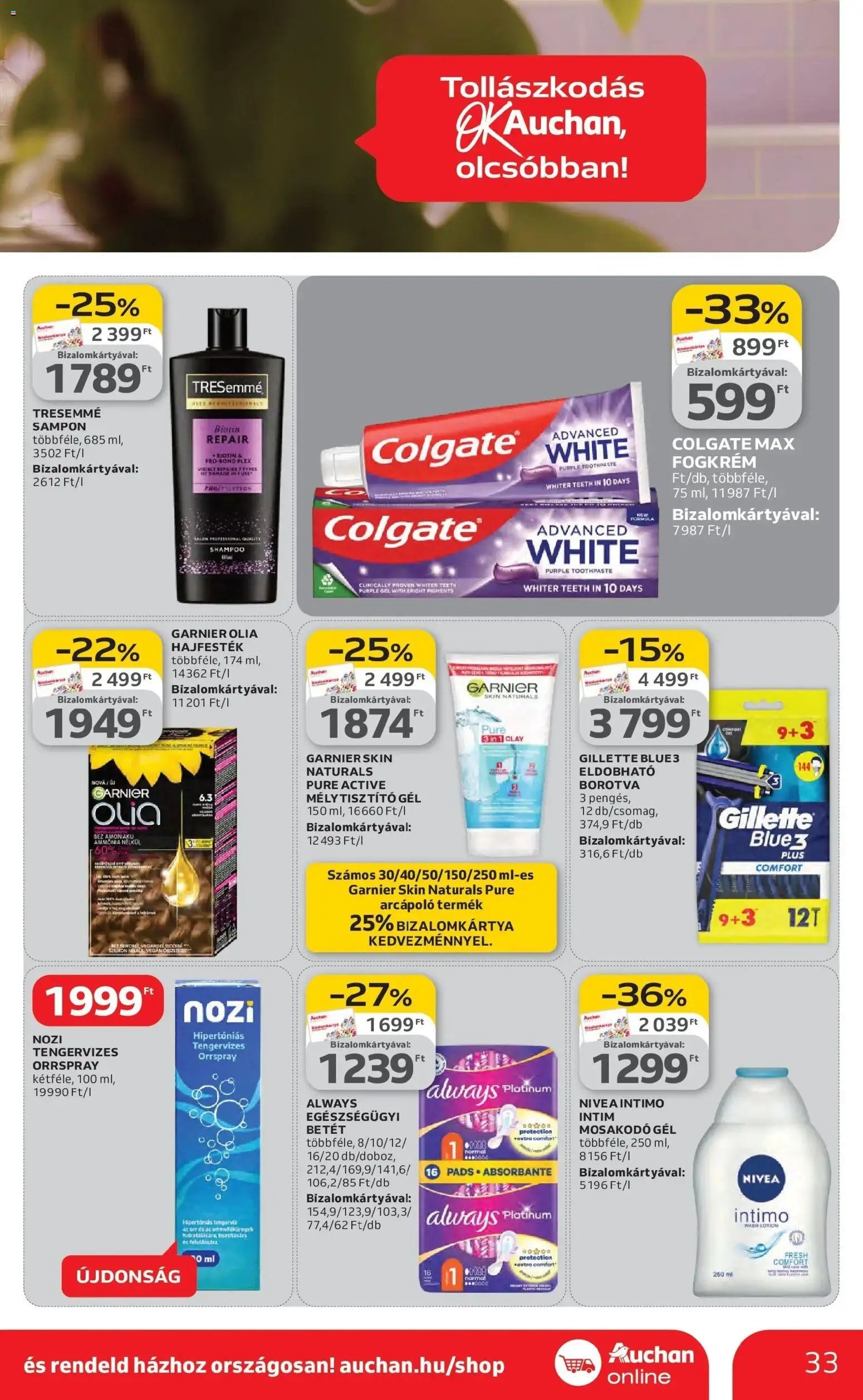 Auchan újság 2026.02.26. Székesfehérvár Akciós újság Auchan (2026-02-26 - 2026-03-04)