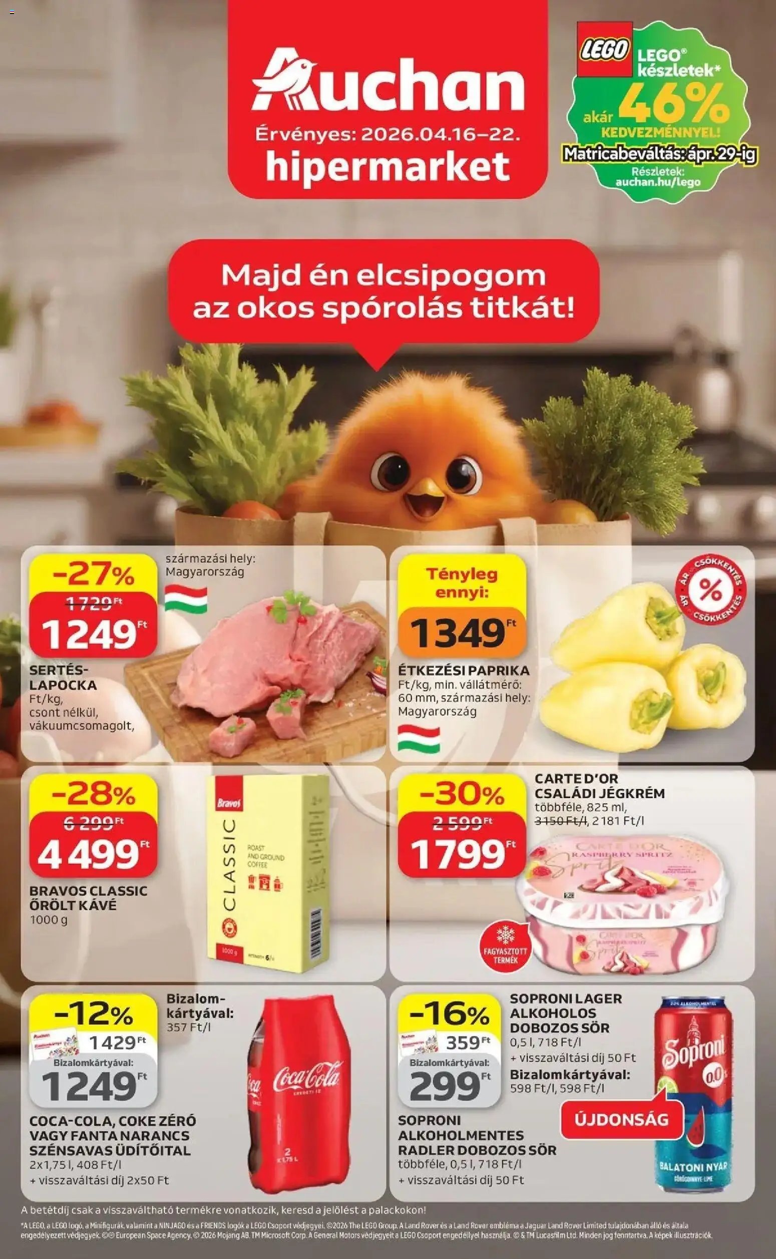 Auchan újság 2026.04.16. Auchan akciós újság Szeged (2026-04-16 - 2026-04-22)