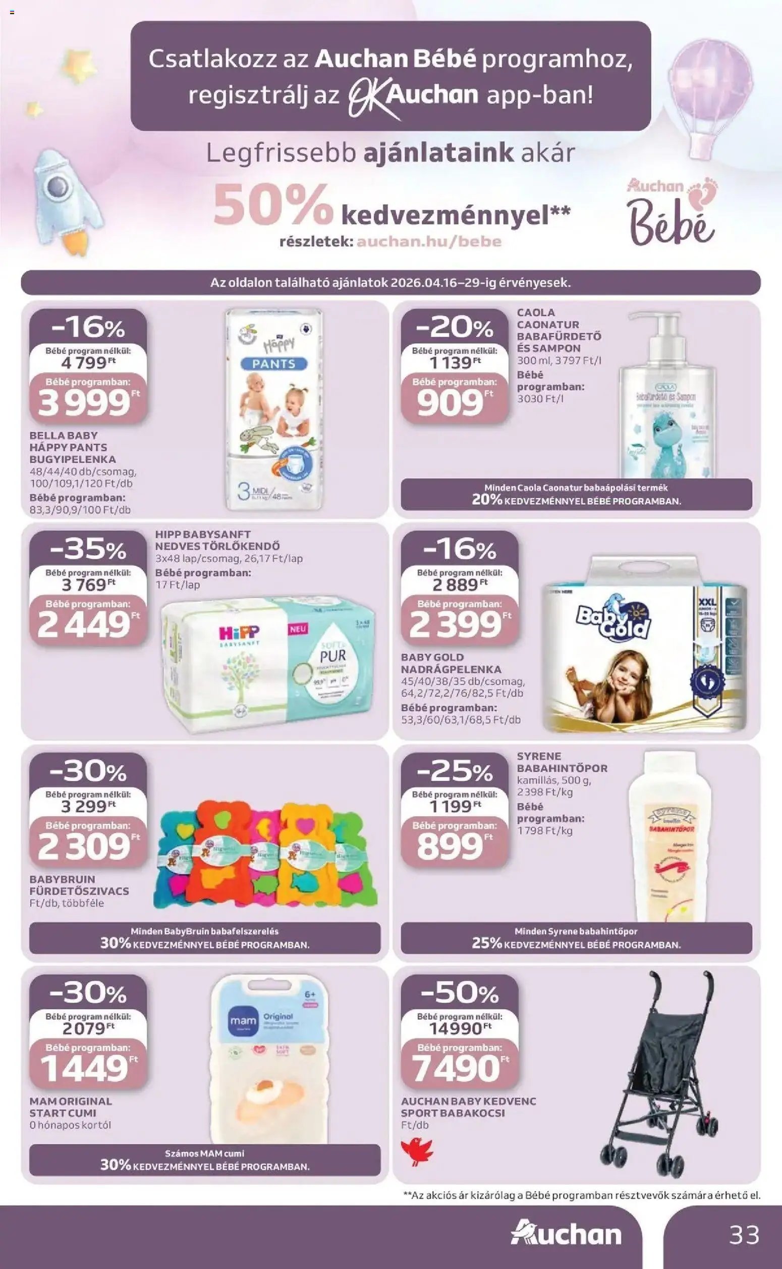 Auchan újság 2026.04.16. Auchan akciós újság Szeged (2026-04-16 - 2026-04-22)