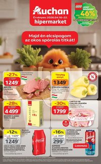 Auchan újság 2026.04.16. Auchan akciós újság Szeged (2026-04-16 - 2026-04-22)