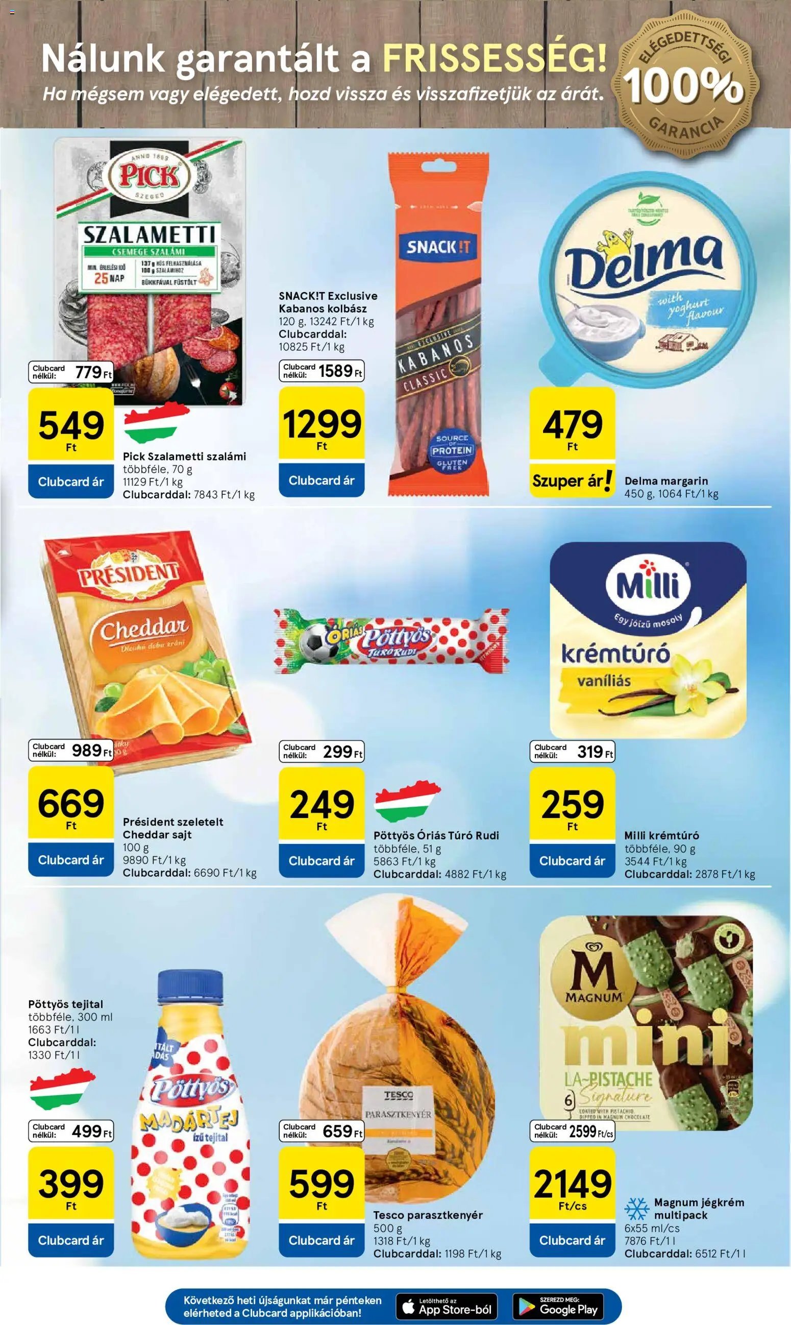 Tesco újság 2026.07.02. Tesco Szupermarket akciós újság