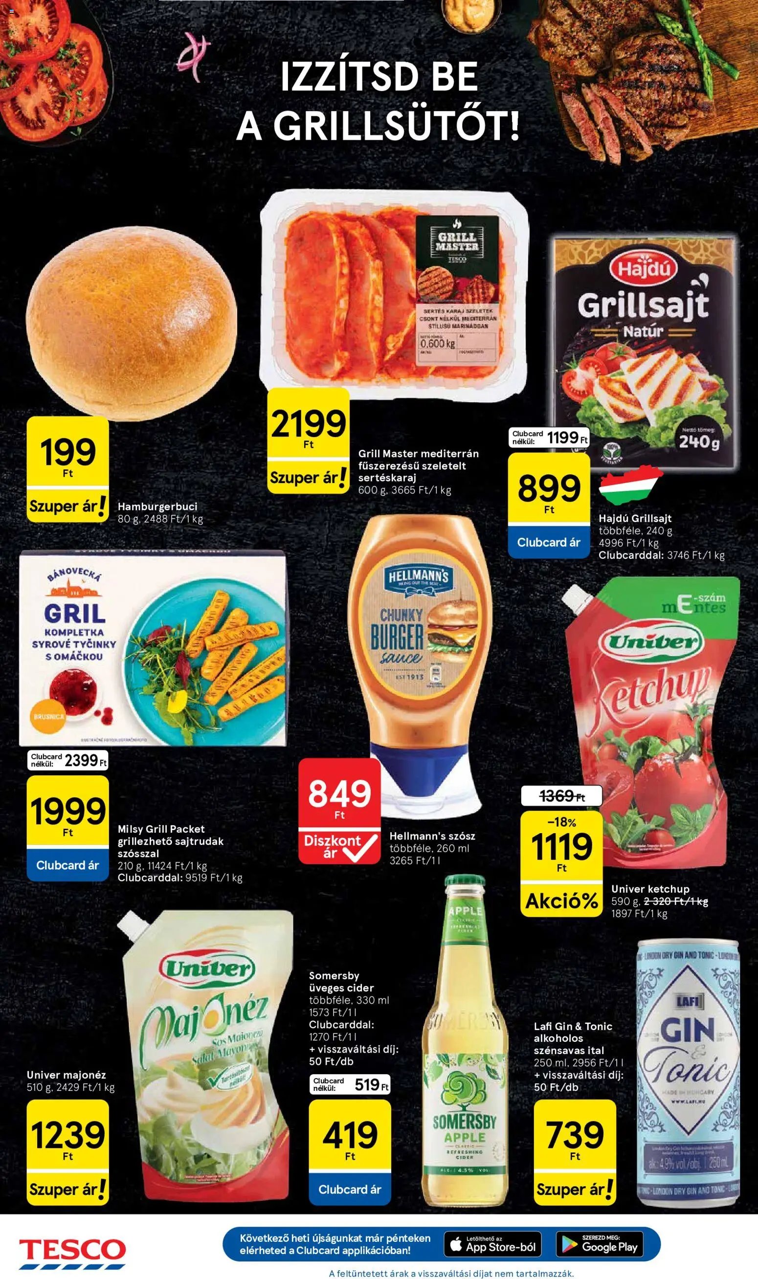 Tesco újság 2026.07.02. Tesco Szupermarket akciós újság