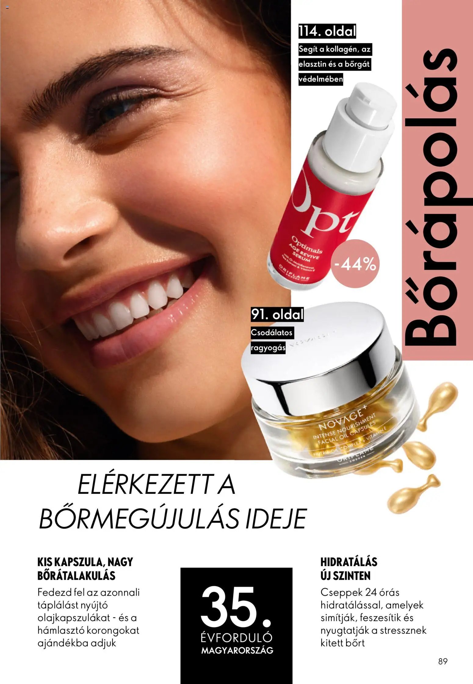 Oriflame újság 2026.05.27. Oriflame katalógus 2026/08 (2026-05-27 - 2026-06-16)