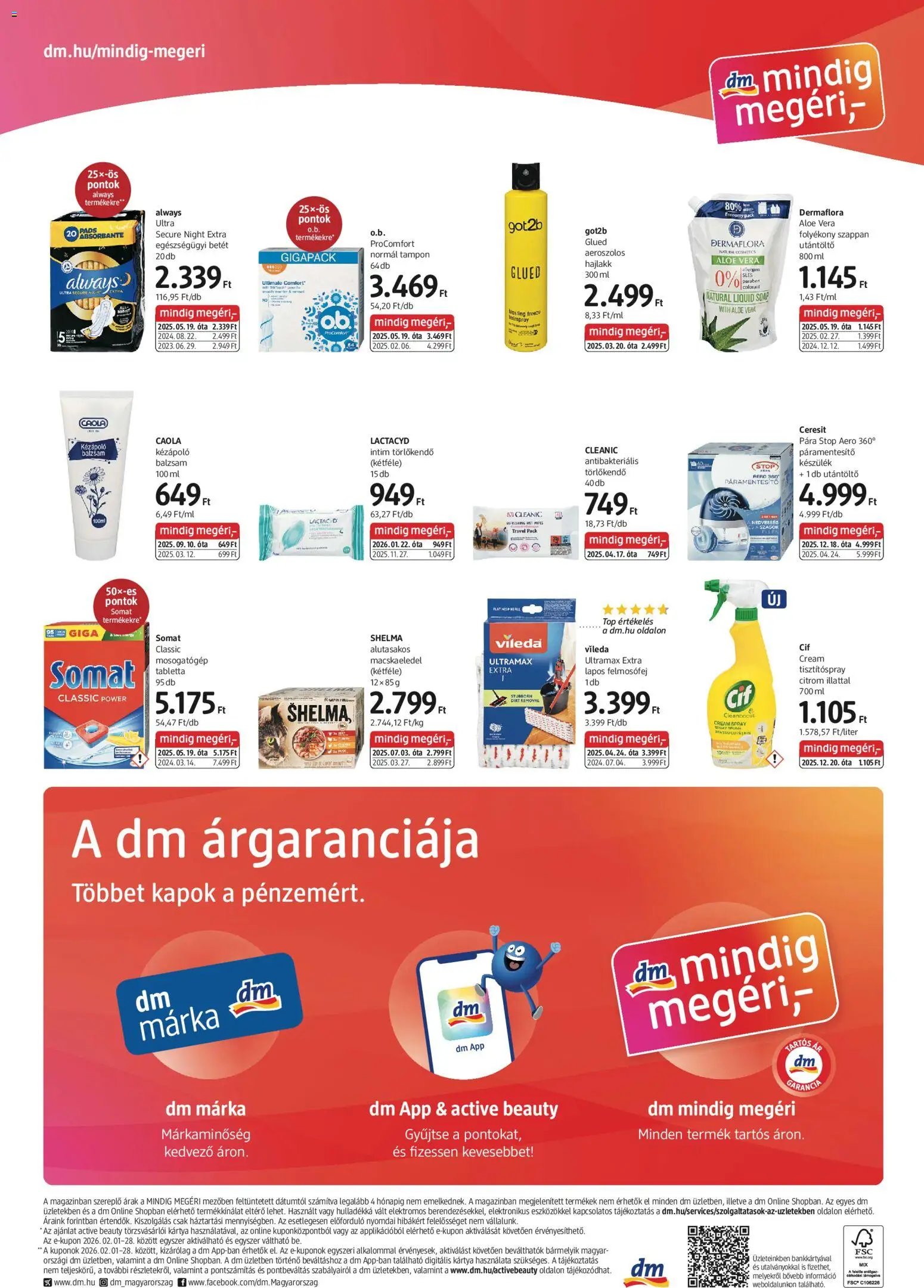 DM Drogerie Markt újság 2026.02.19. Akciós újság DM Drogerie Markt (2026-02-19 - 2026-03-04)
