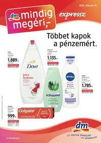 DM Drogerie Markt újság 2026.02.19. Akciós újság DM Drogerie Markt (2026-02-19 - 2026-03-04)
