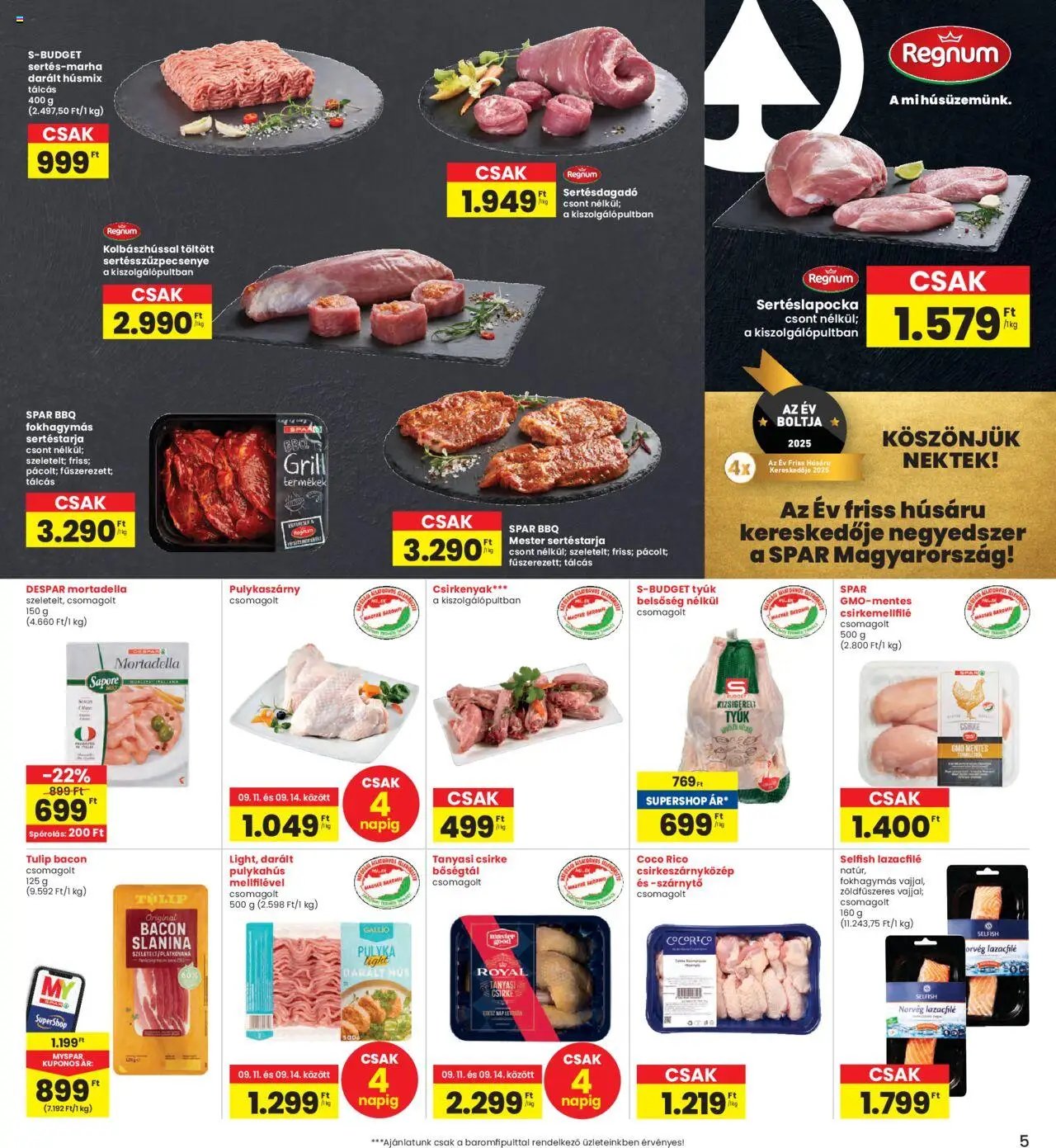 Interspar újság 2025.09.11. Akciós újság Interspar (2025-09-11 - 2025-09-17)