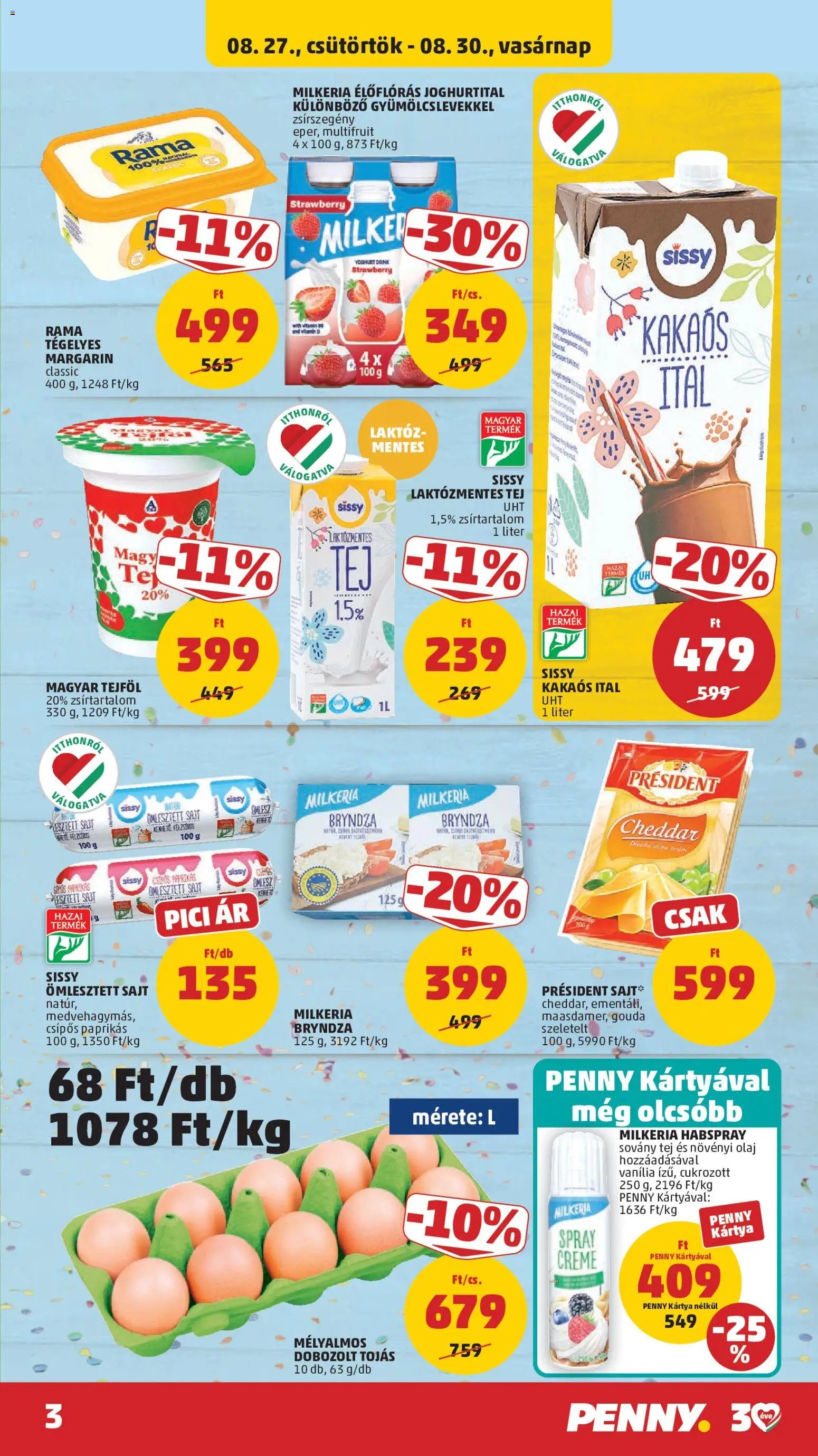 PENNY újság 2026.08.27. PENNY akciós újság