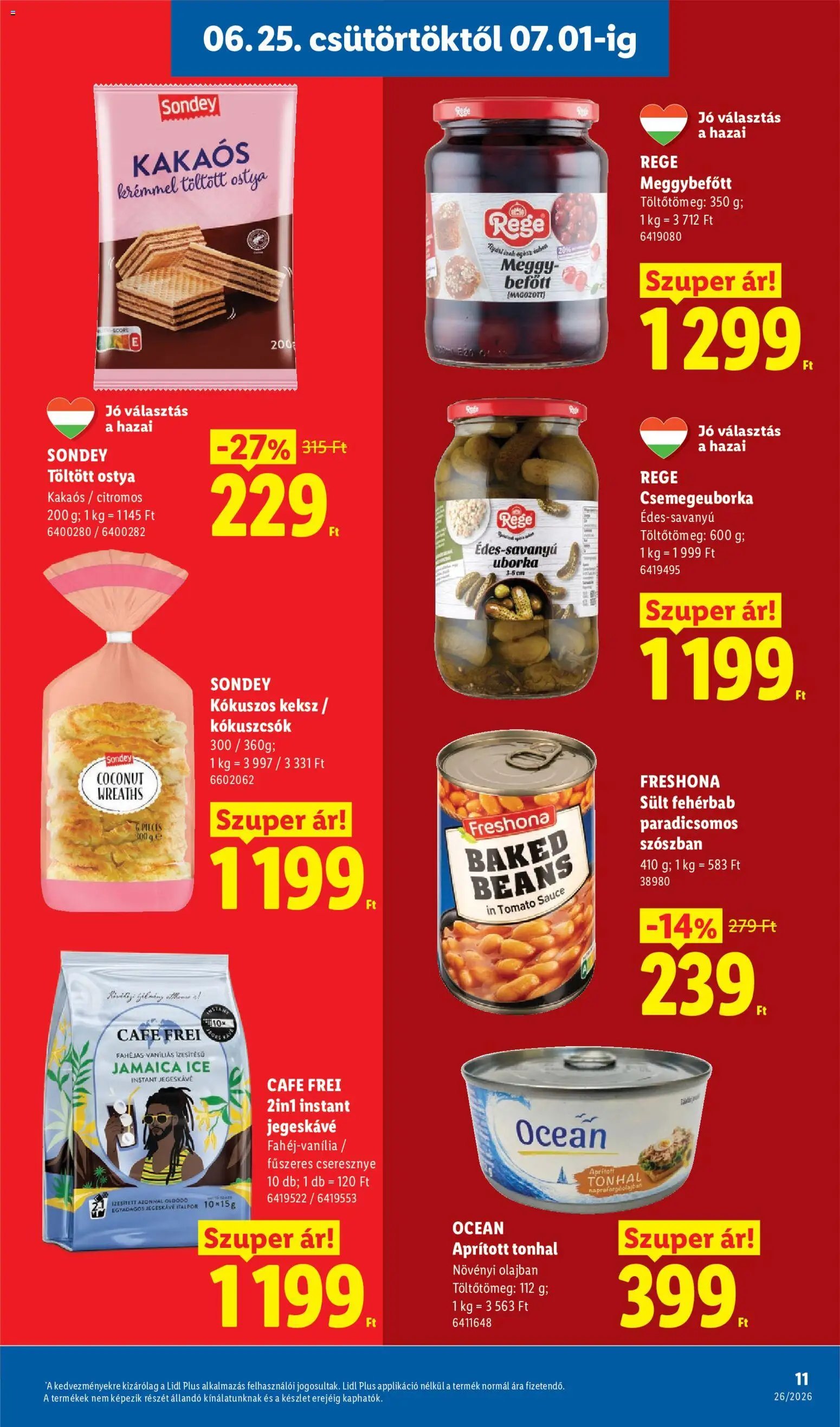 Lidl újság 2026.06.25. Lidl akciós újság