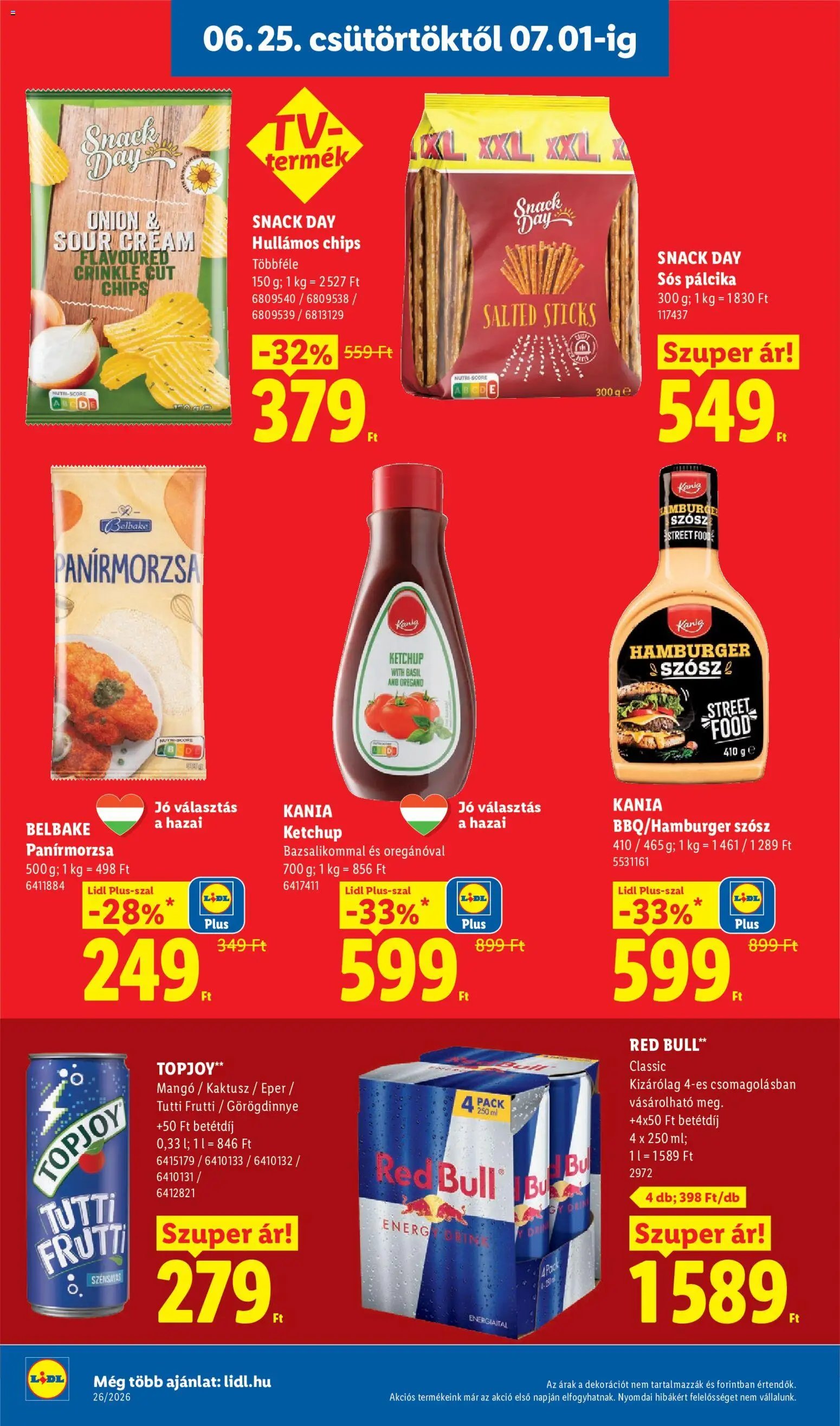 Lidl újság 2026.06.25. Lidl akciós újság