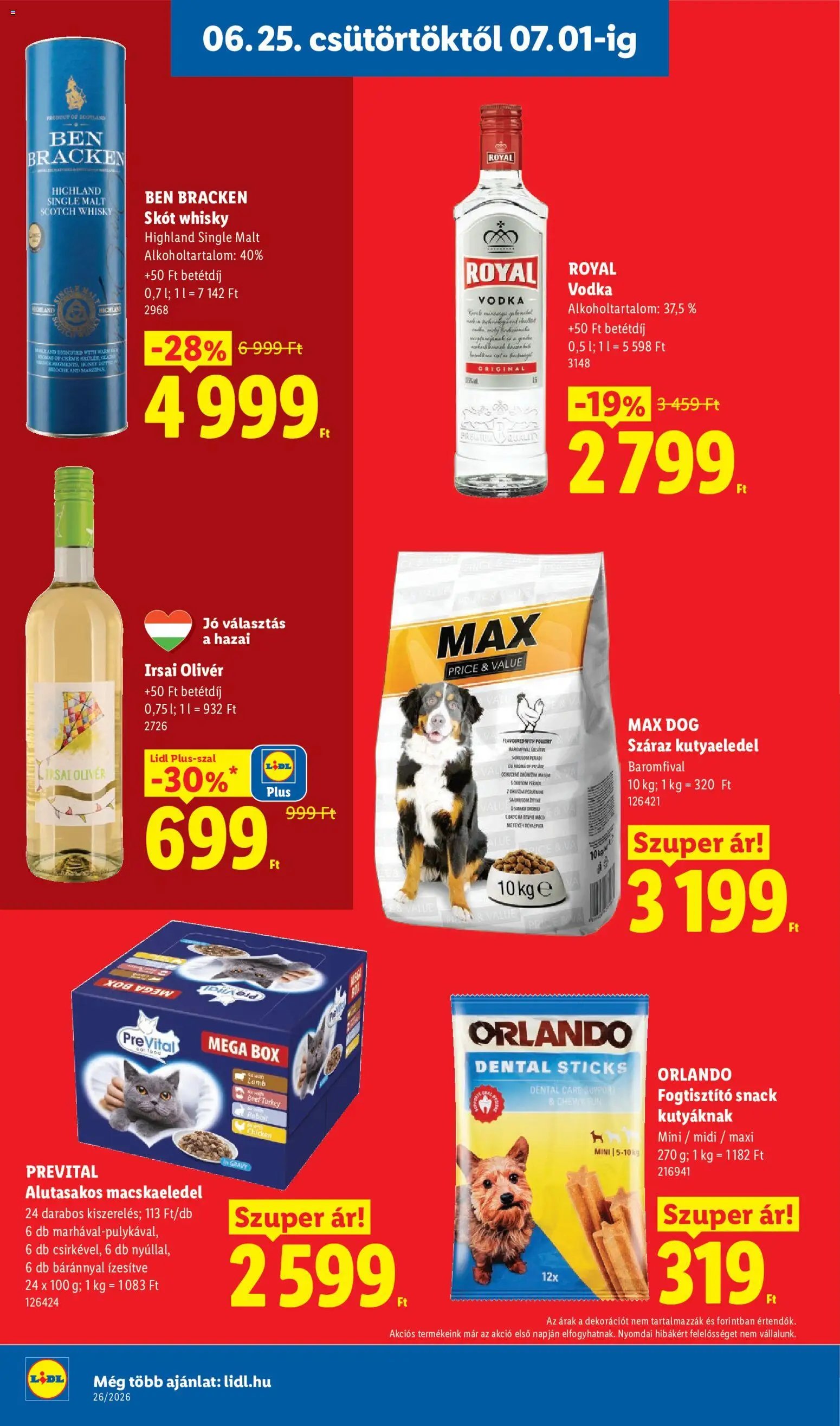 Lidl újság 2026.06.25. Lidl akciós újság