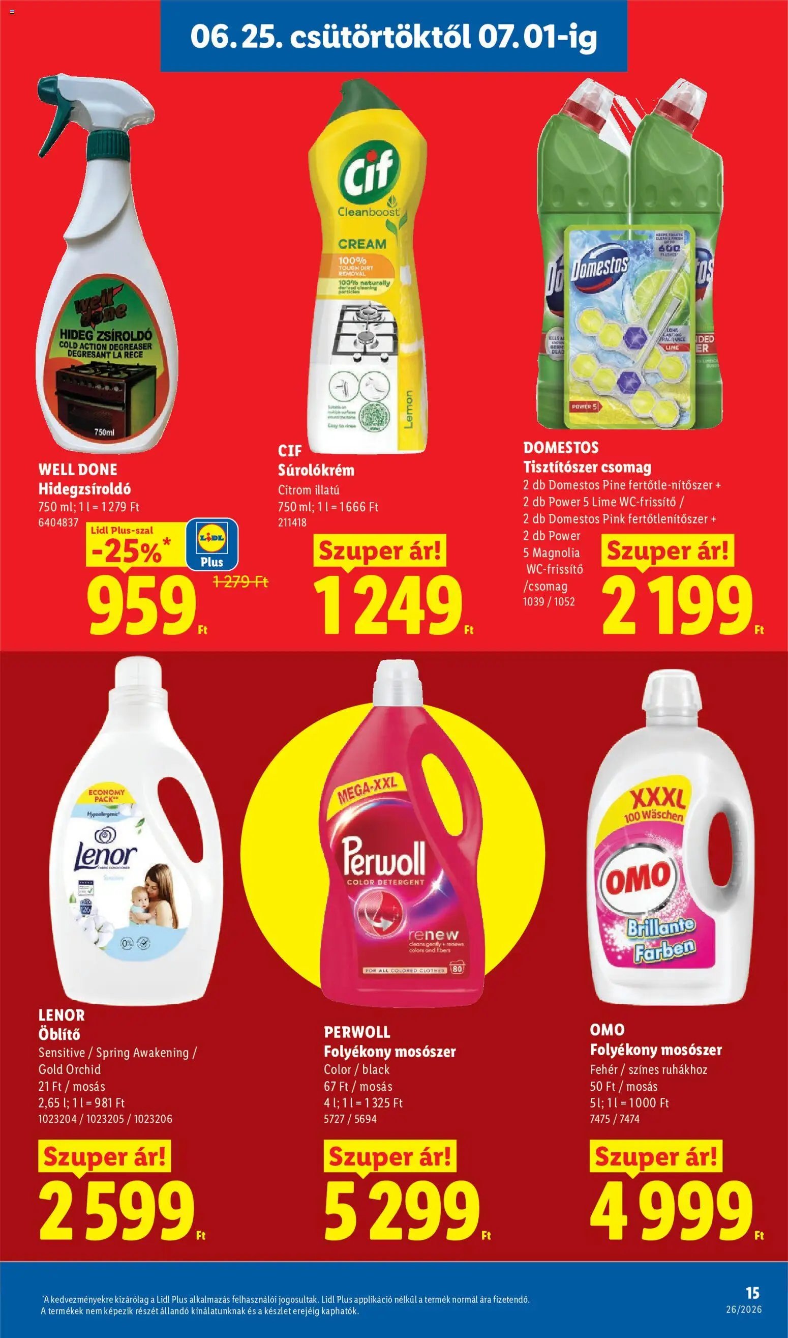 Lidl újság 2026.06.25. Lidl akciós újság
