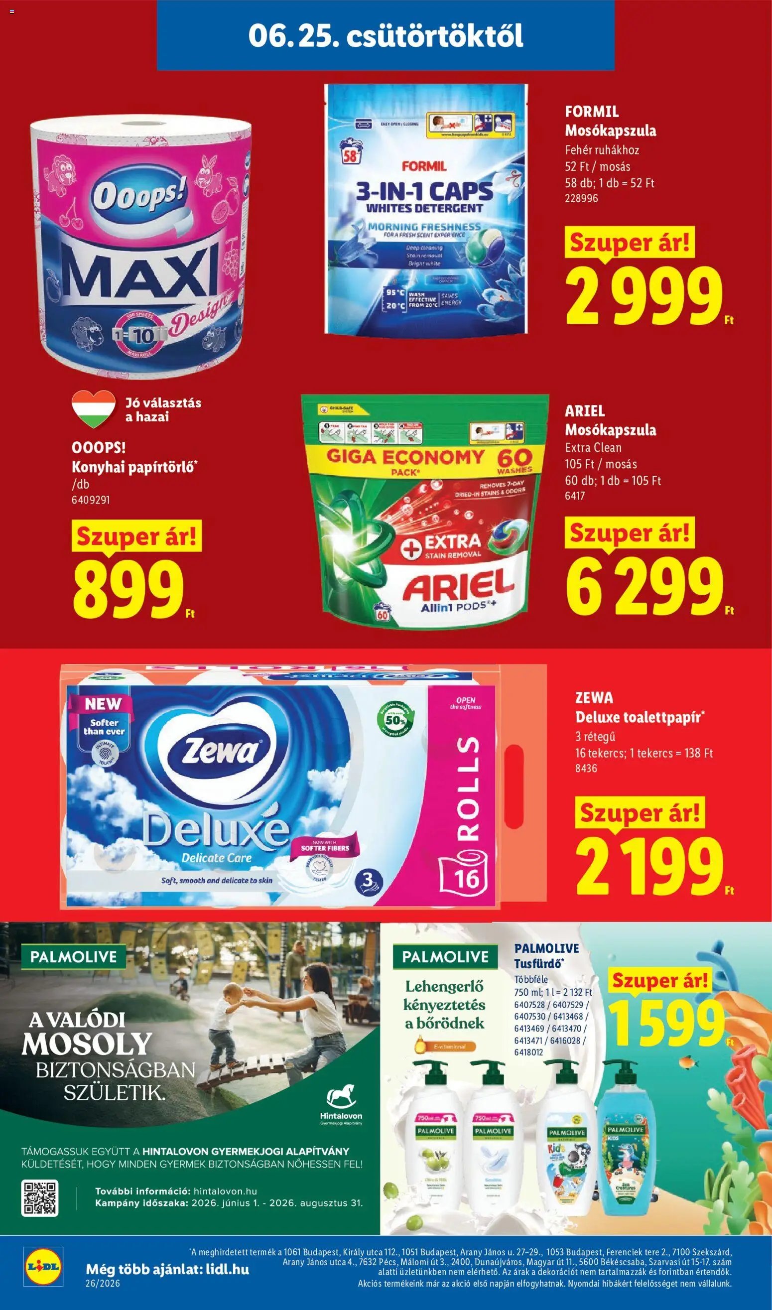 Lidl újság 2026.06.25. Lidl akciós újság