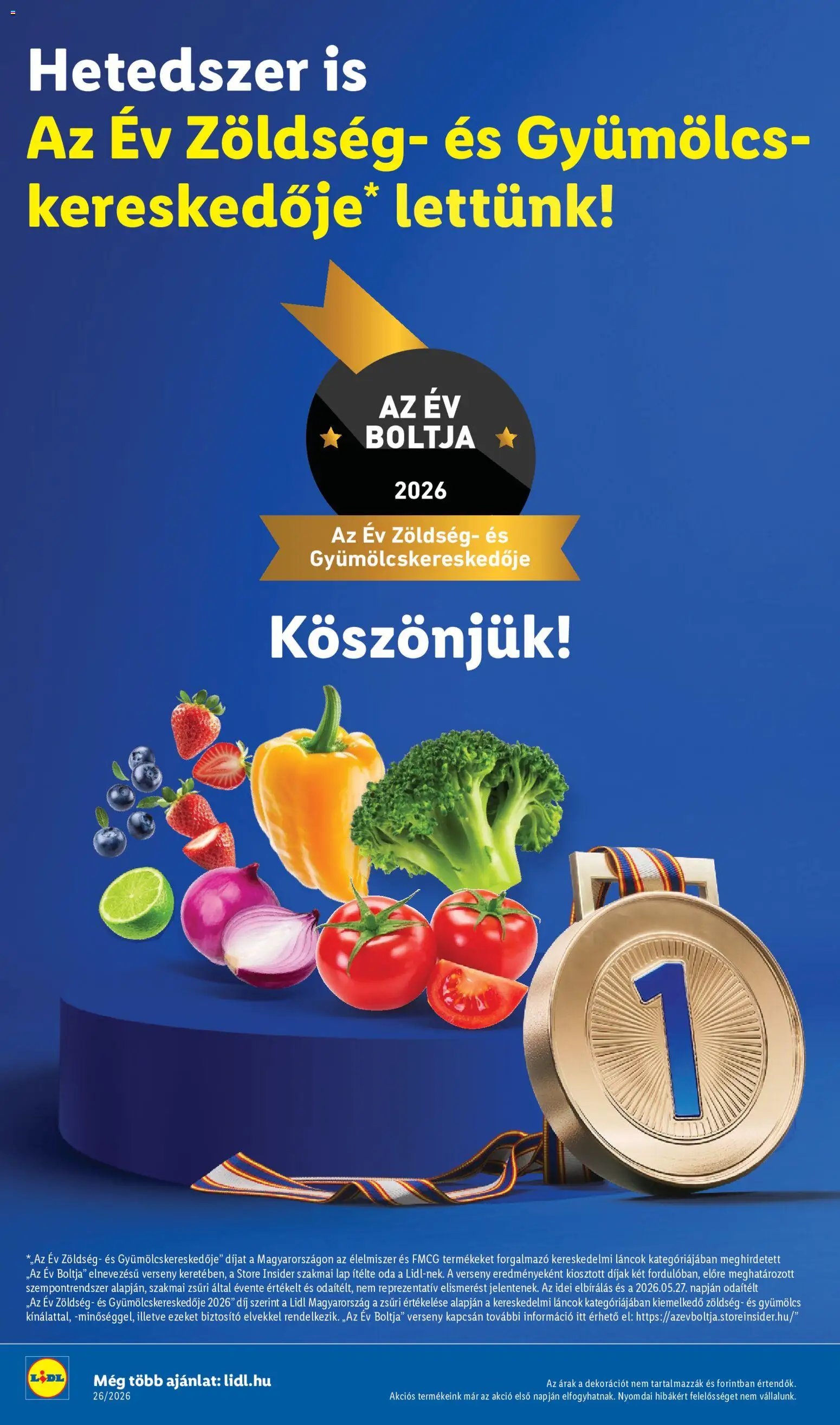 Lidl újság 2026.06.25. Lidl akciós újság