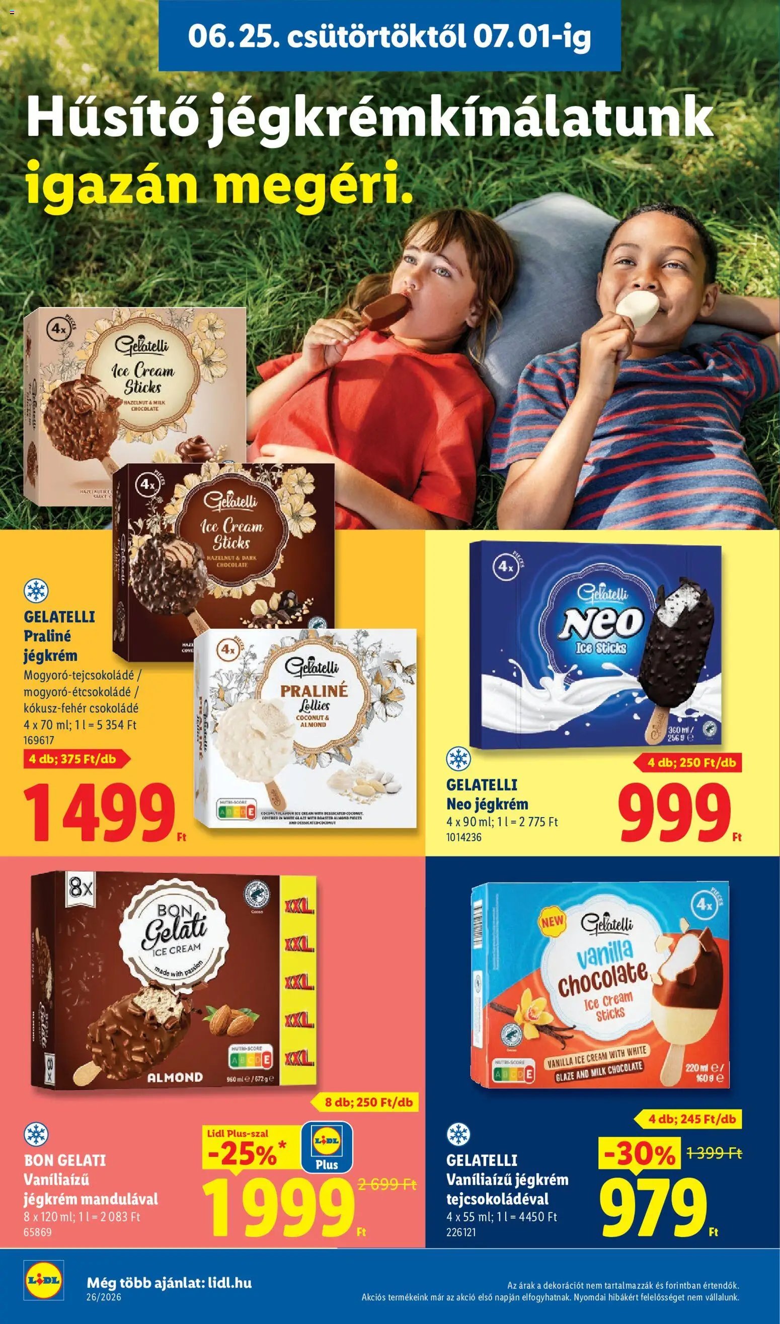 Lidl újság 2026.06.25. Lidl akciós újság