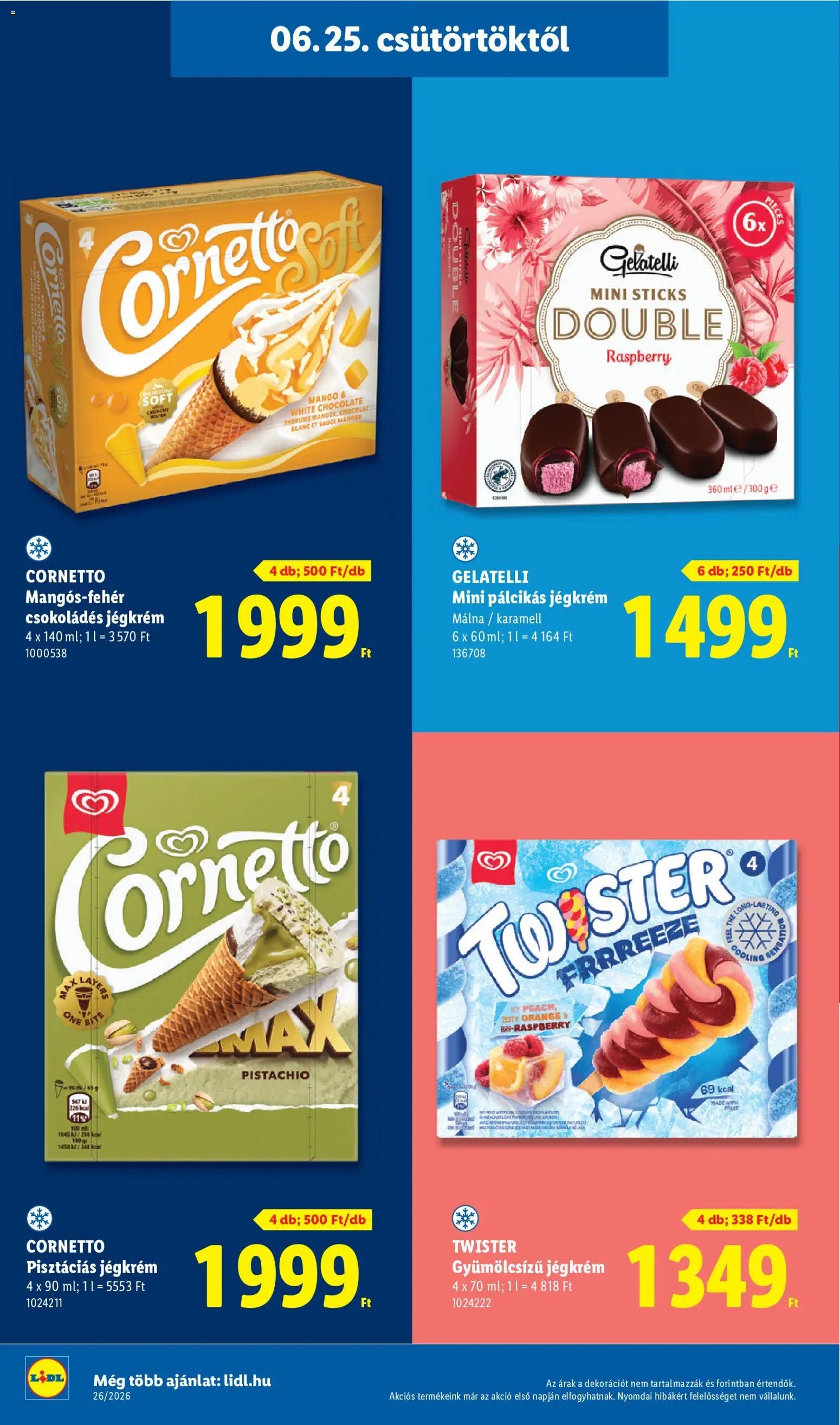 Lidl újság 2026.06.25. Lidl akciós újság