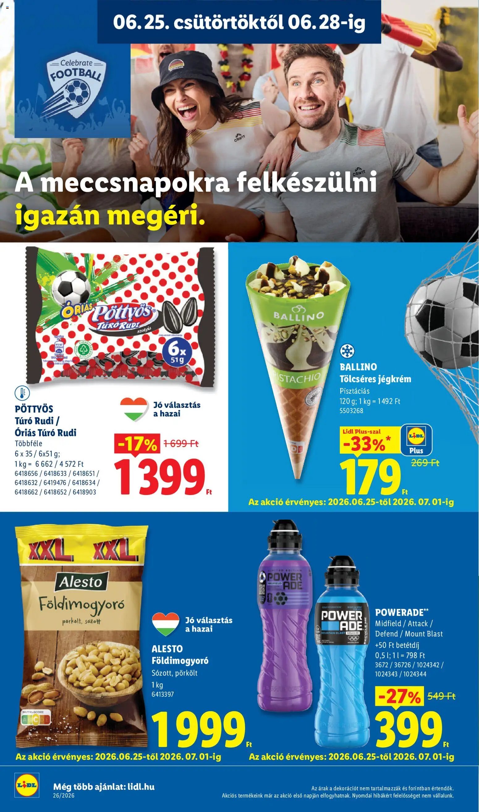 Lidl újság 2026.06.25. Lidl akciós újság
