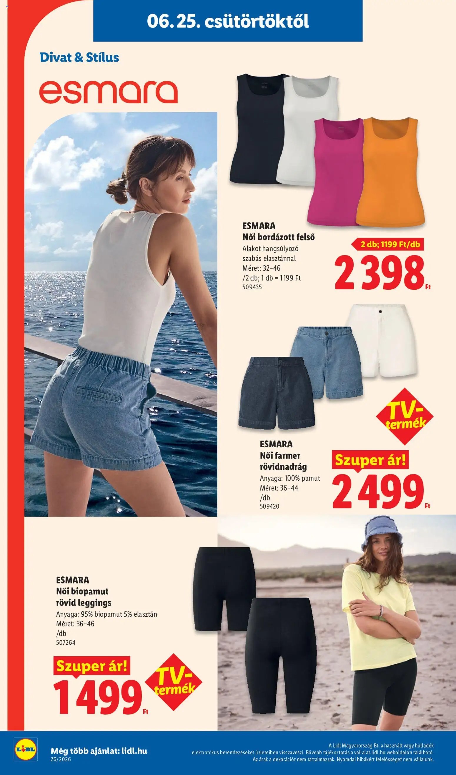 Lidl újság 2026.06.25. Lidl akciós újság