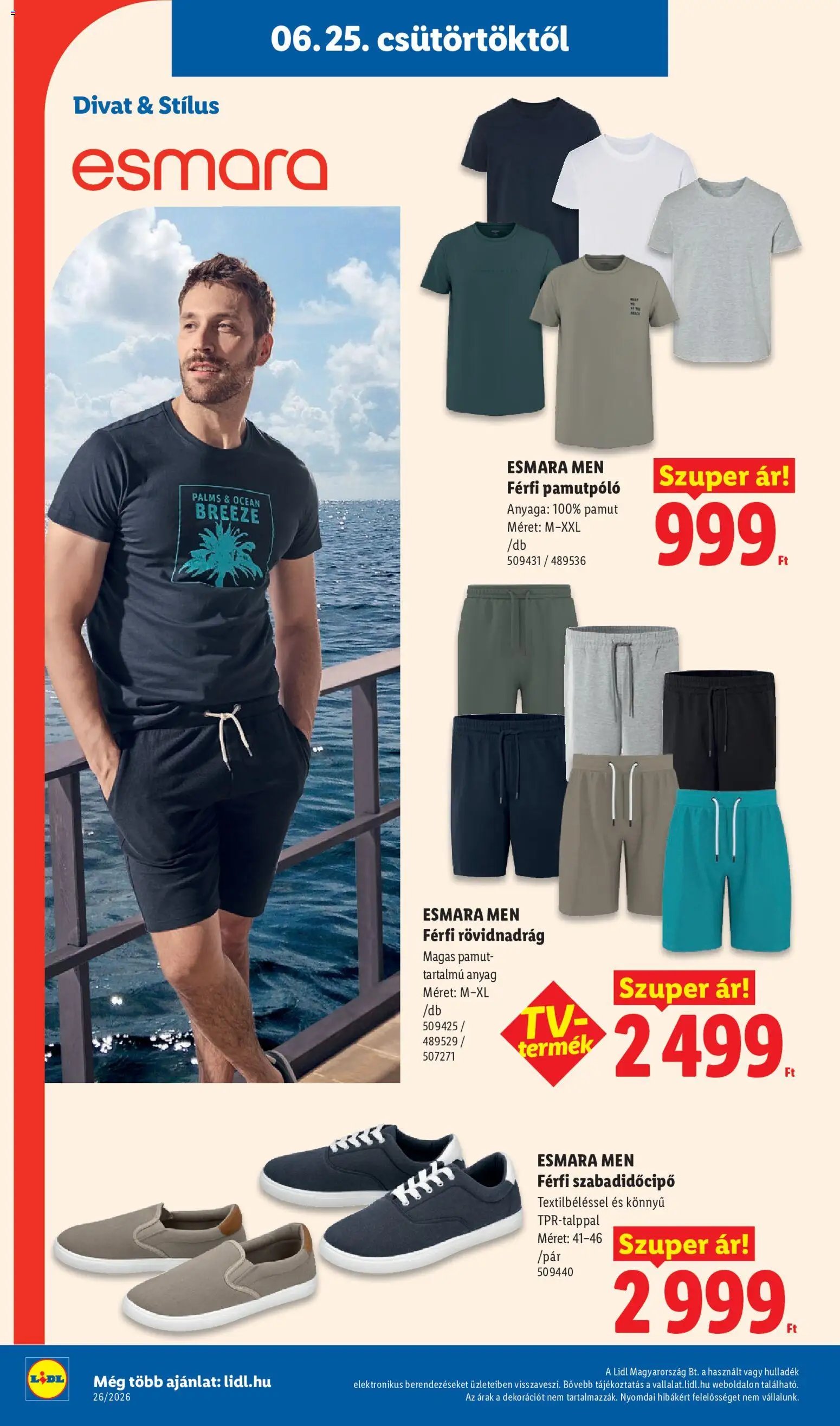 Lidl újság 2026.06.25. Lidl akciós újság