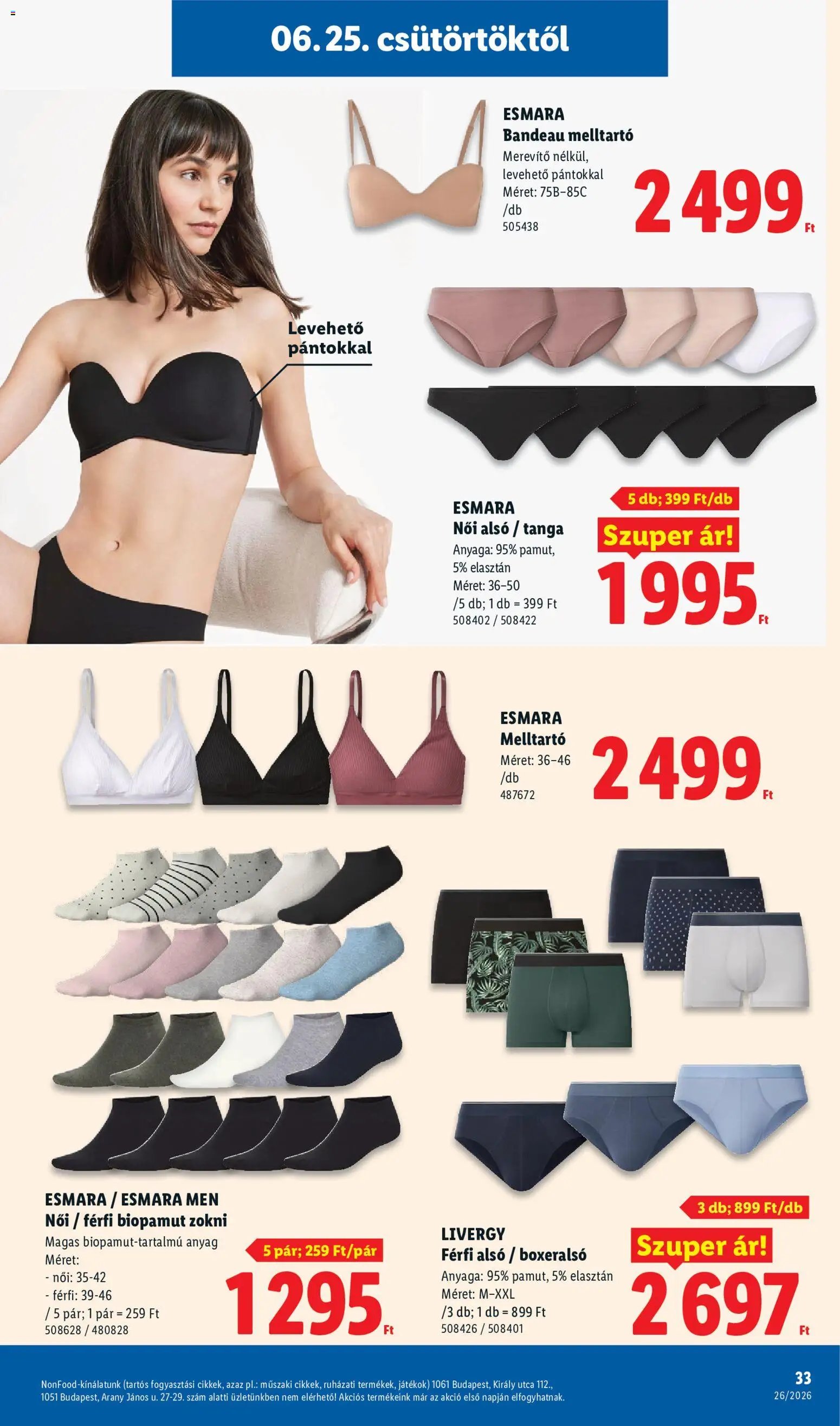 Lidl újság 2026.06.25. Lidl akciós újság