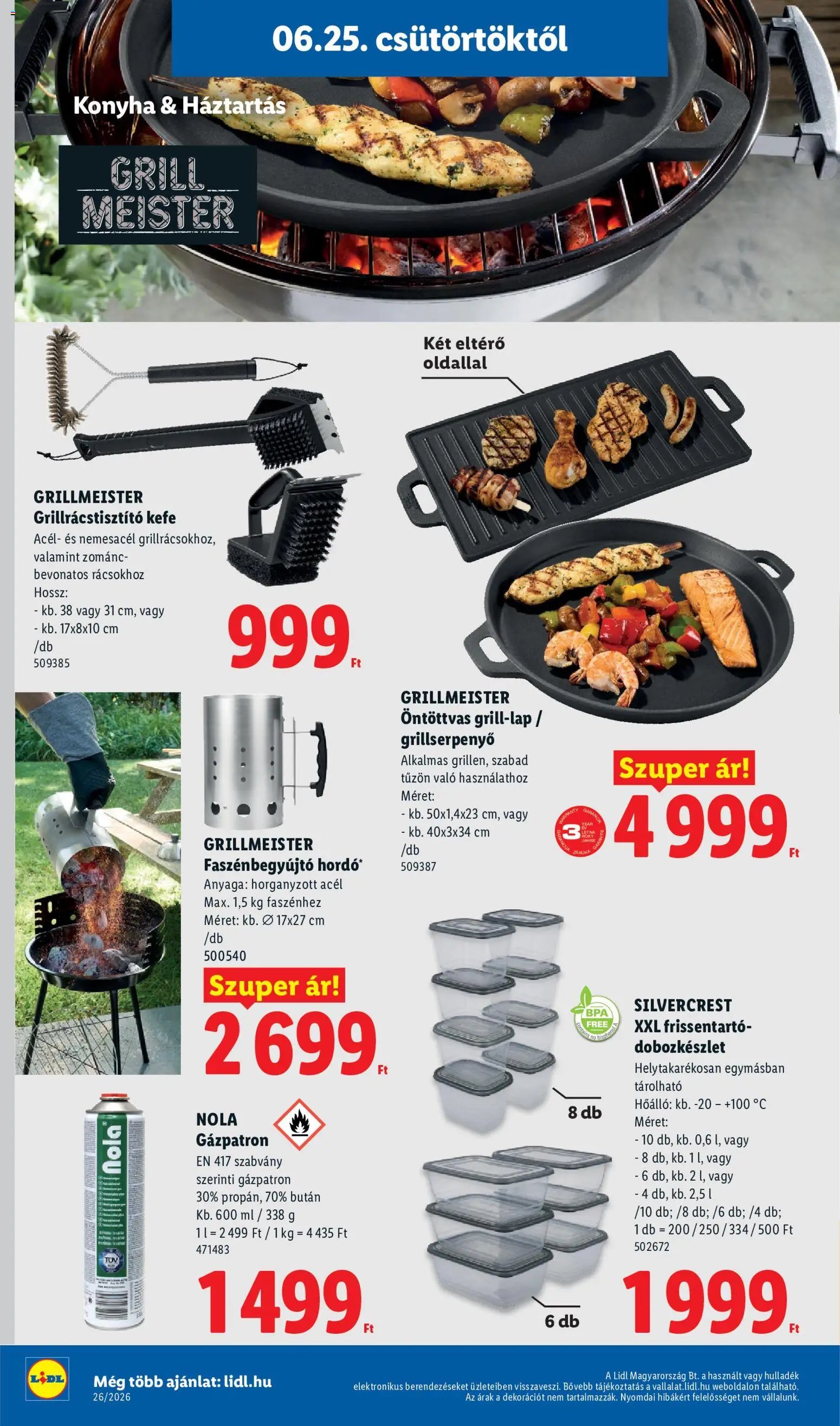 Lidl újság 2026.06.25. Lidl akciós újság