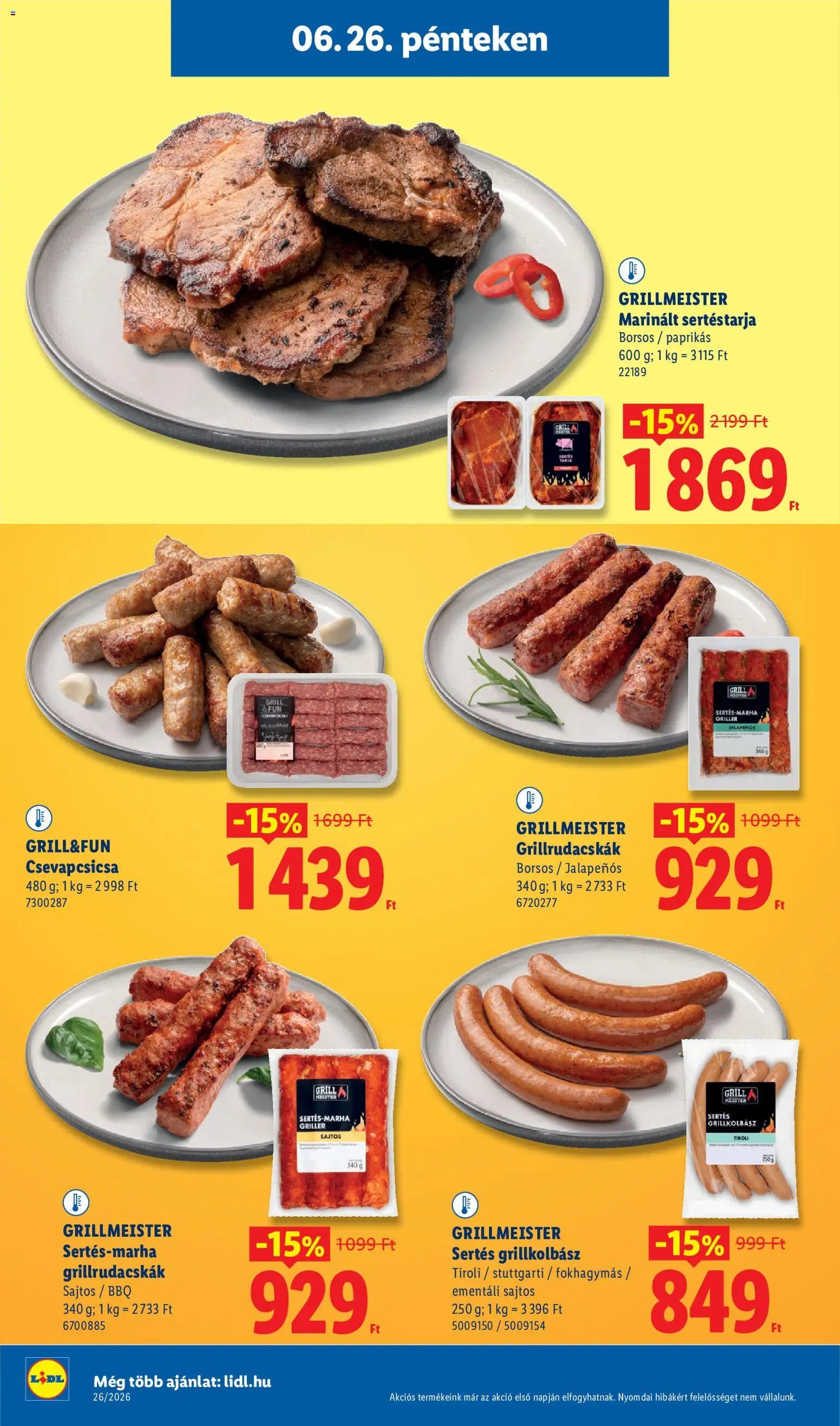 Lidl újság 2026.06.25. Lidl akciós újság