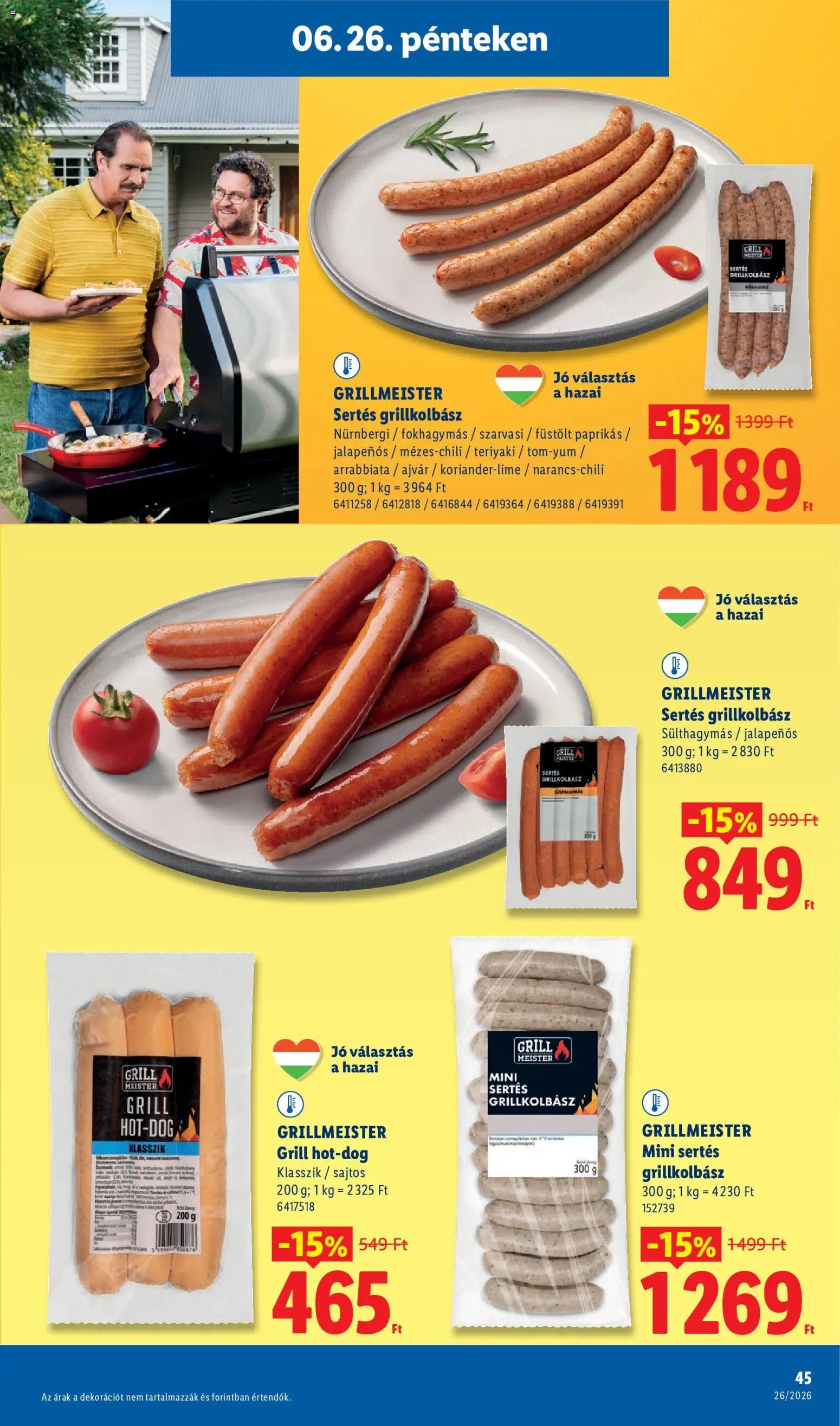 Lidl újság 2026.06.25. Lidl akciós újság