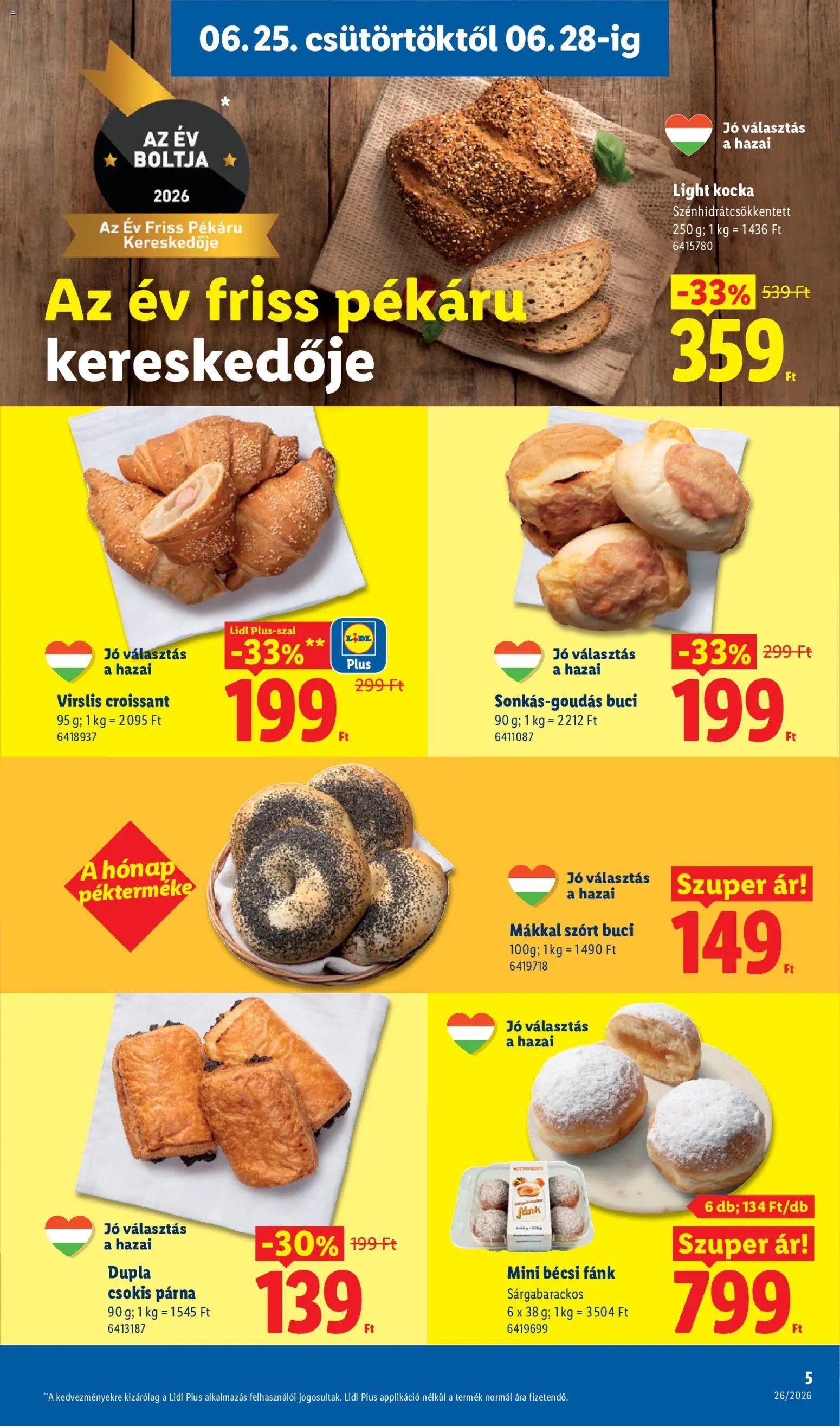 Lidl újság 2026.06.25. Lidl akciós újság