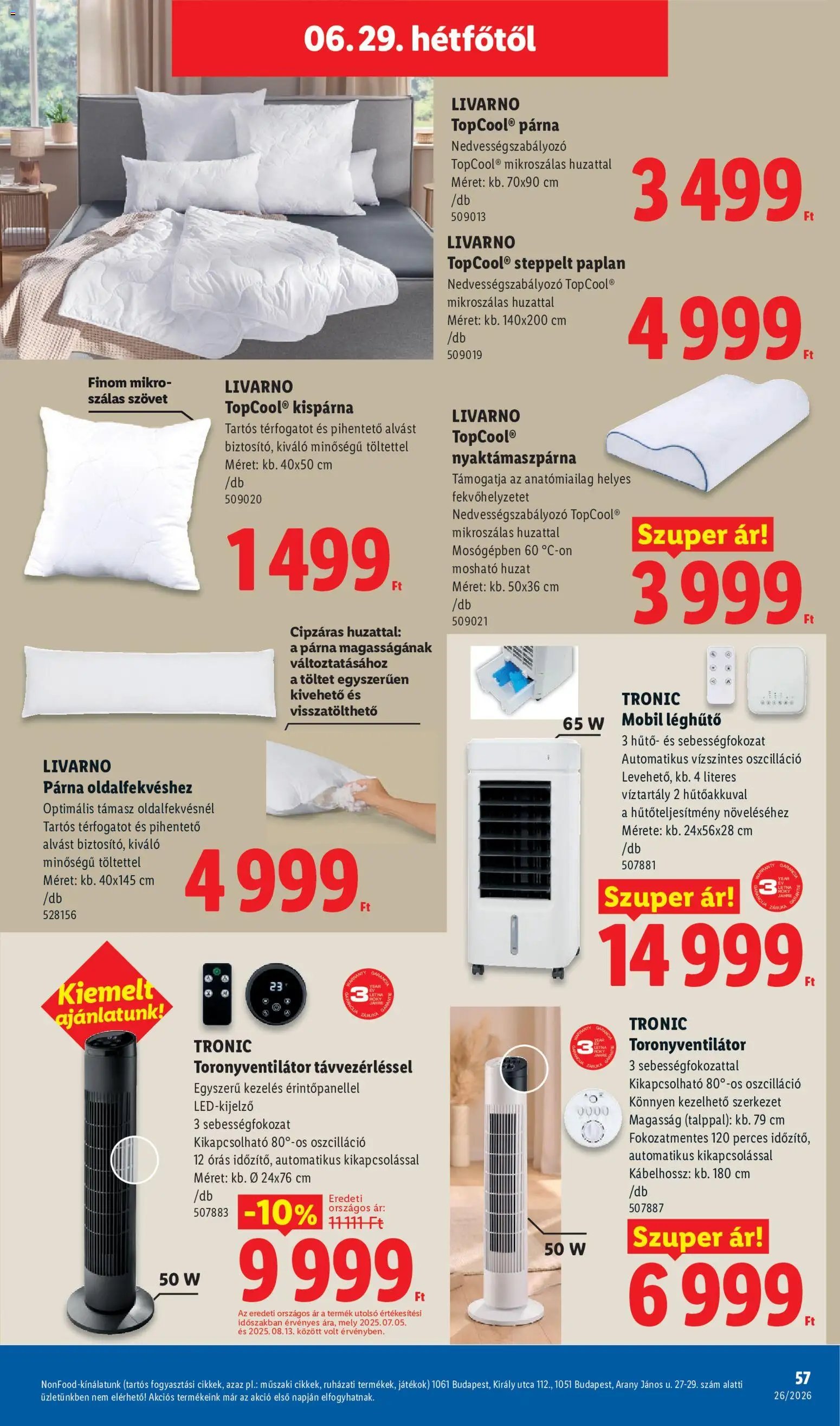Lidl újság 2026.06.25. Lidl akciós újság