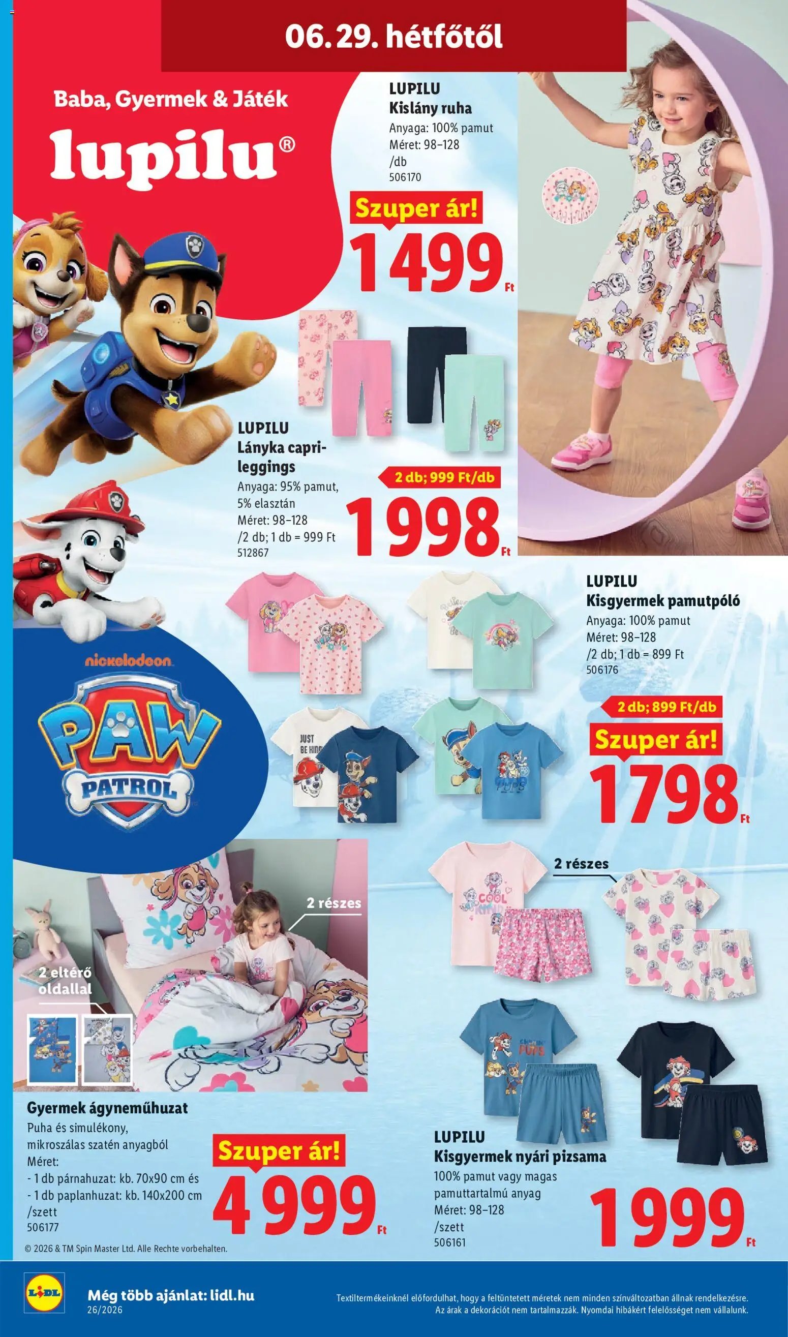 Lidl újság 2026.06.25. Lidl akciós újság