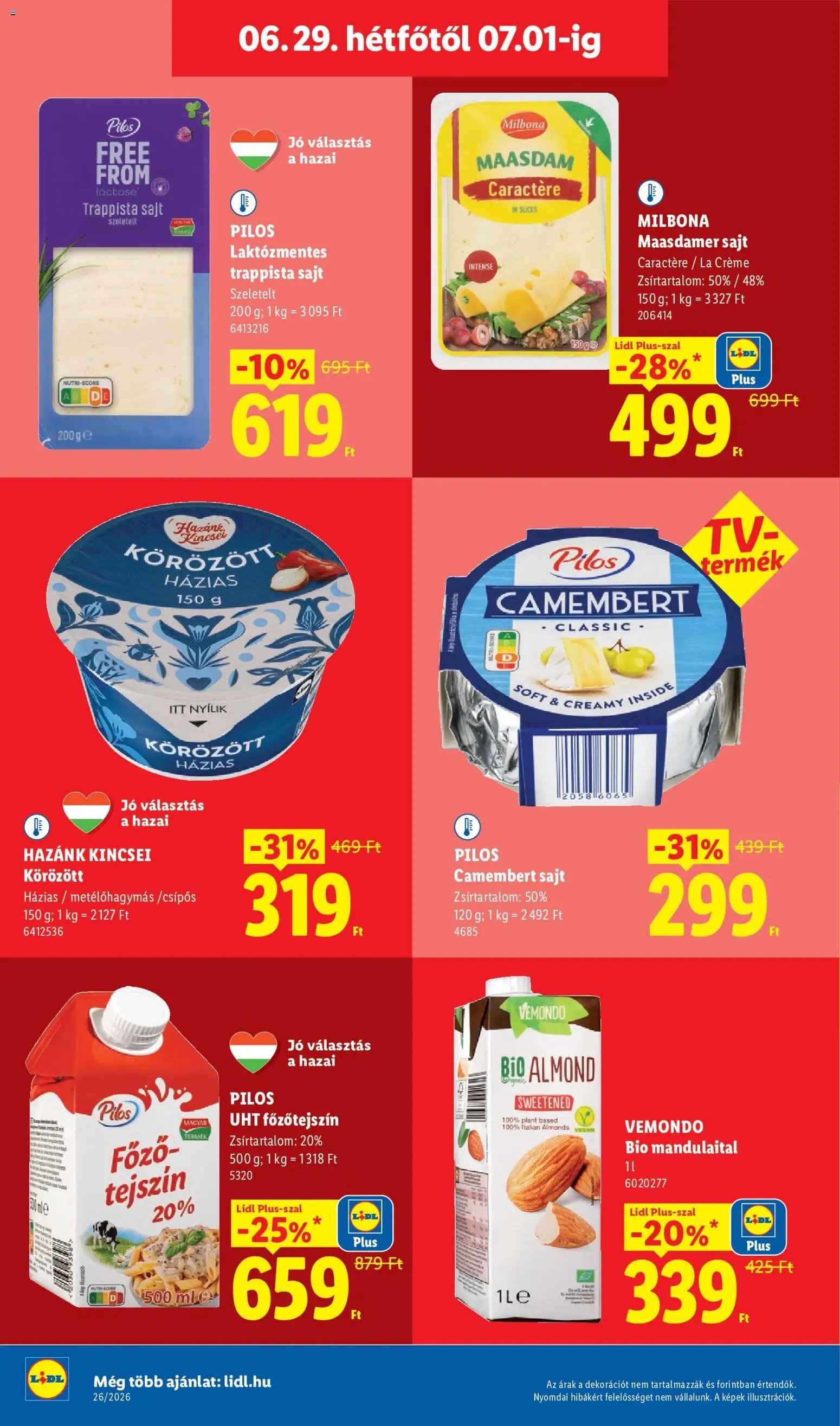 Lidl újság 2026.06.25. Lidl akciós újság