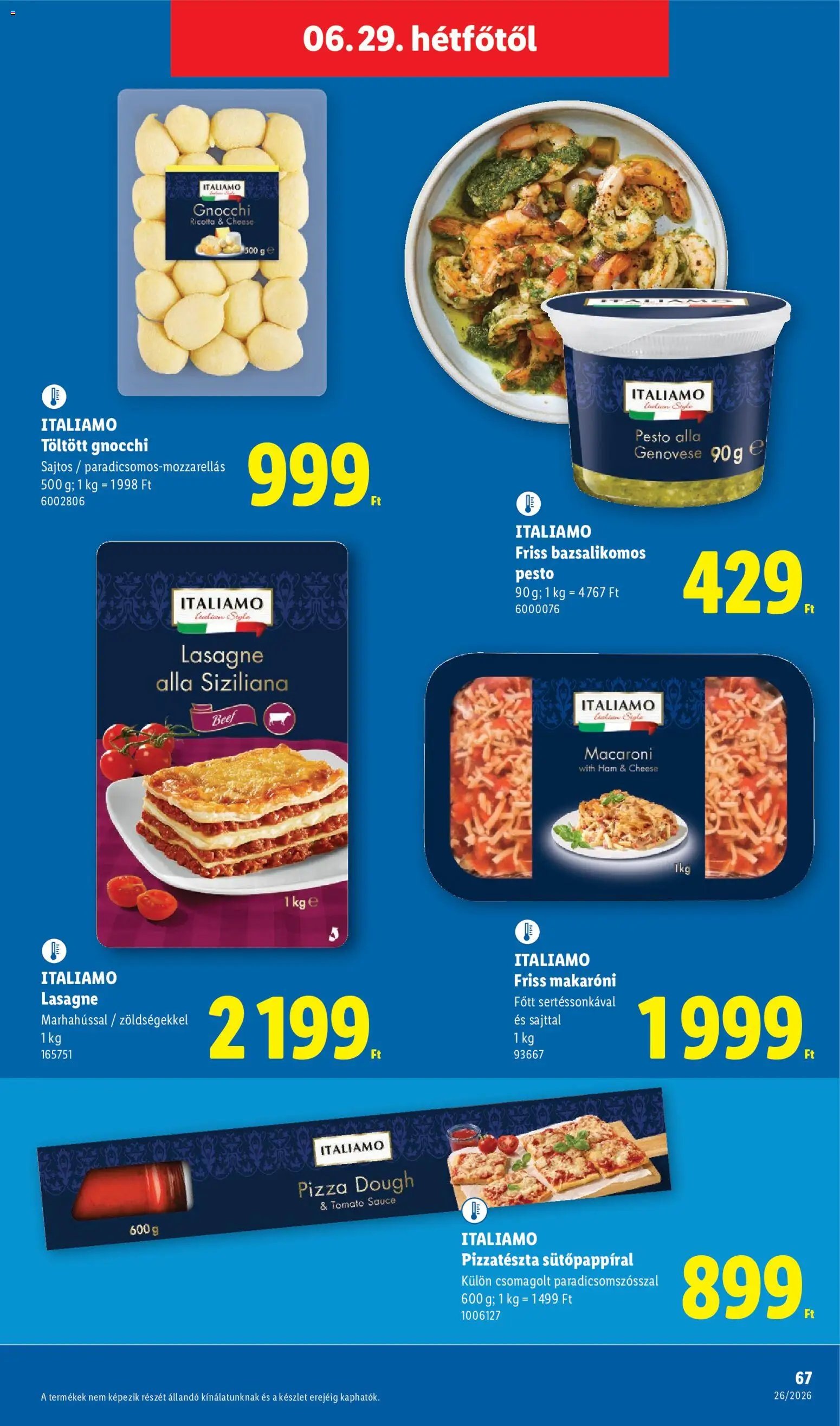 Lidl újság 2026.06.25. Lidl akciós újság
