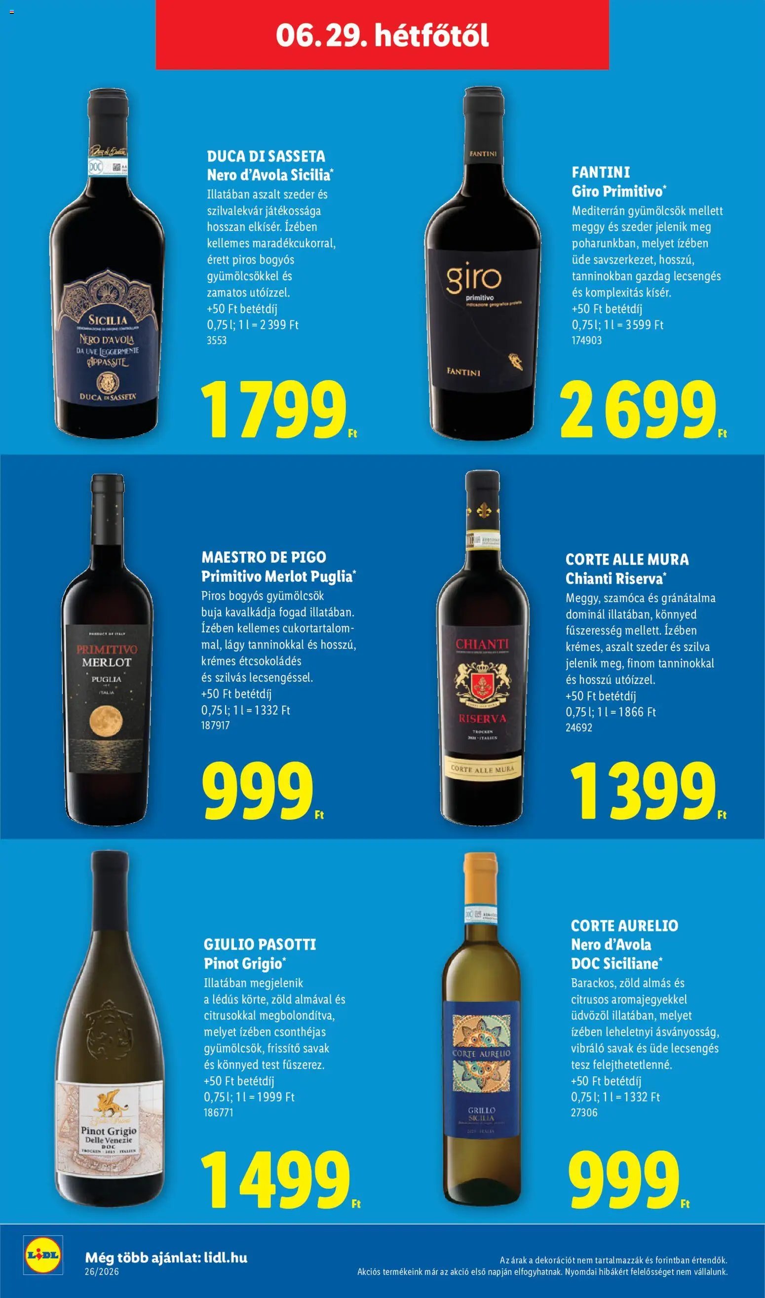 Lidl újság 2026.06.25. Lidl akciós újság