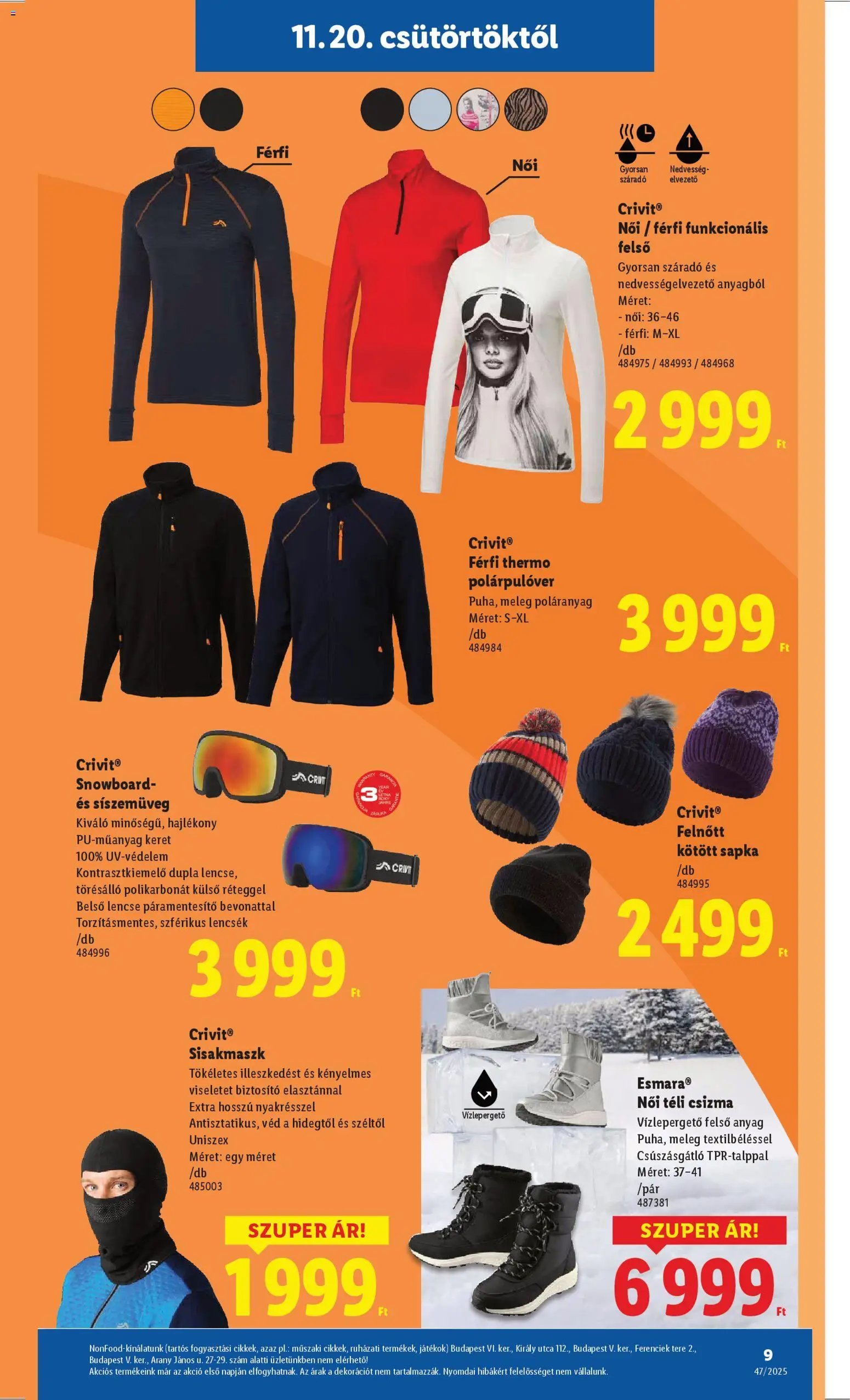 Lidl újság 2025.11.20. Black Friday - Nonfood kínálatunk (2025-11-20 - 2025-11-26)