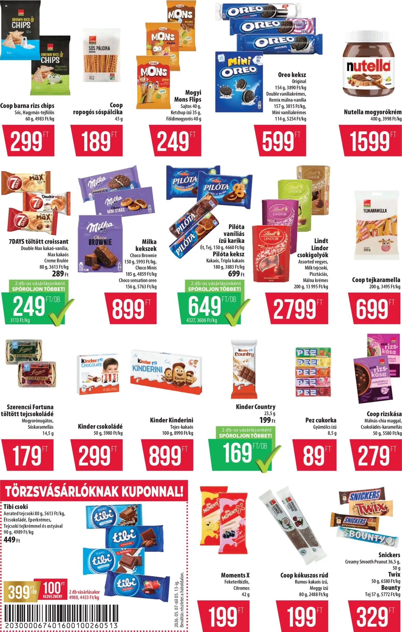 COOP újság 2026.05.07. COOP - Észak Kelet Pro-Coop Zrt - Szuper Plusz (2026-05-07 - 2026-05-13)