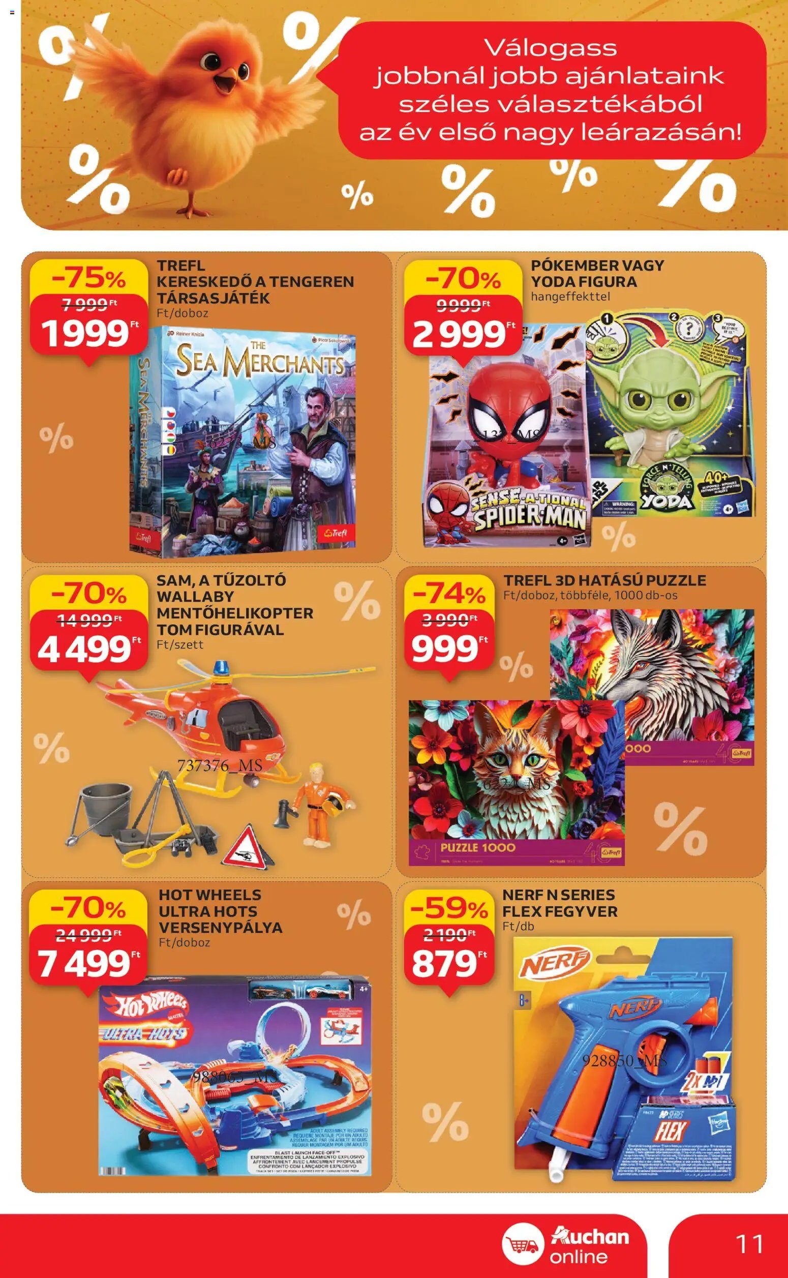 Auchan újság 2026.01.02. Szupermarket akciós újság (2026-01-02 - 2026-01-07)