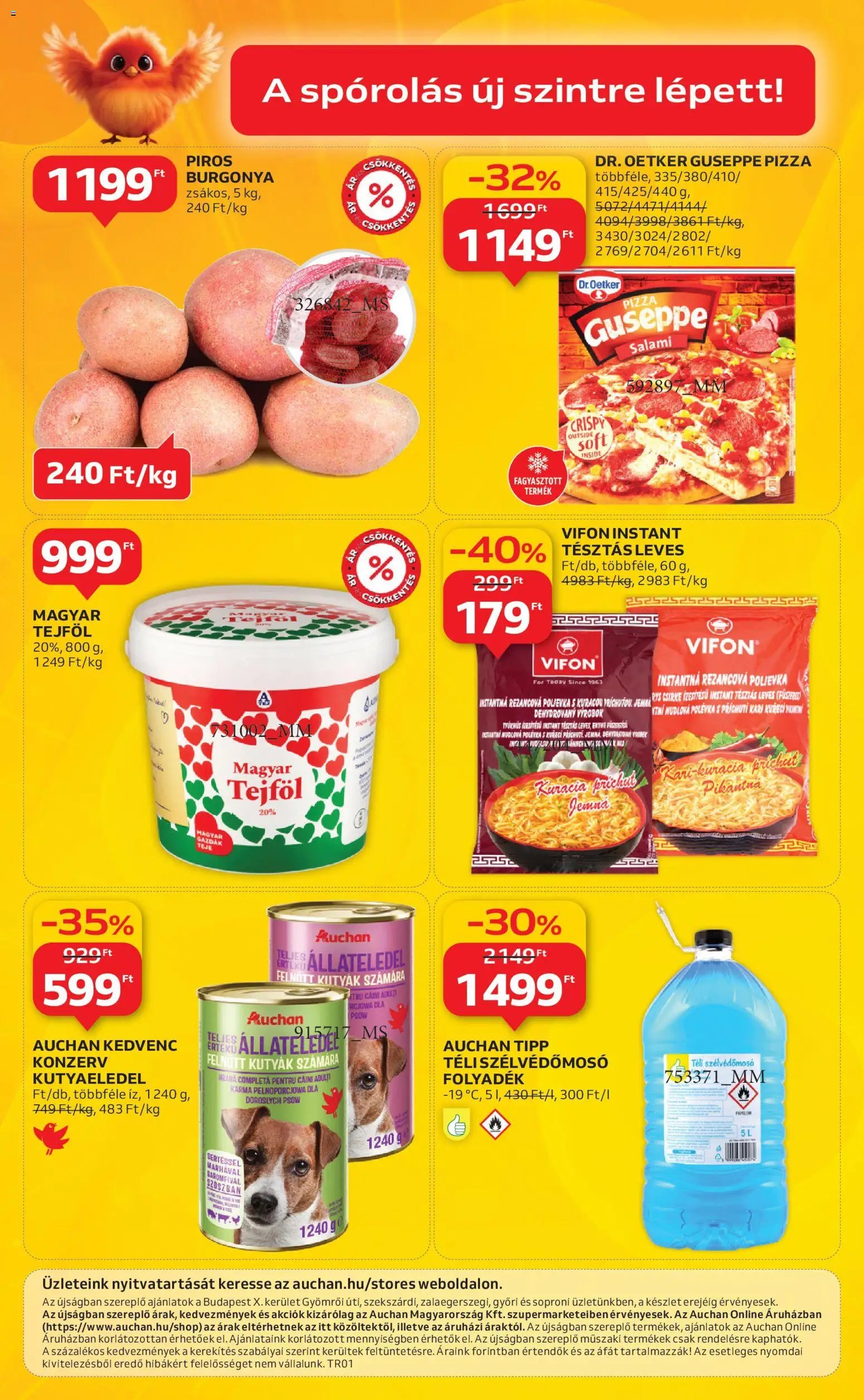 Auchan újság 2026.01.02. Szupermarket akciós újság (2026-01-02 - 2026-01-07)