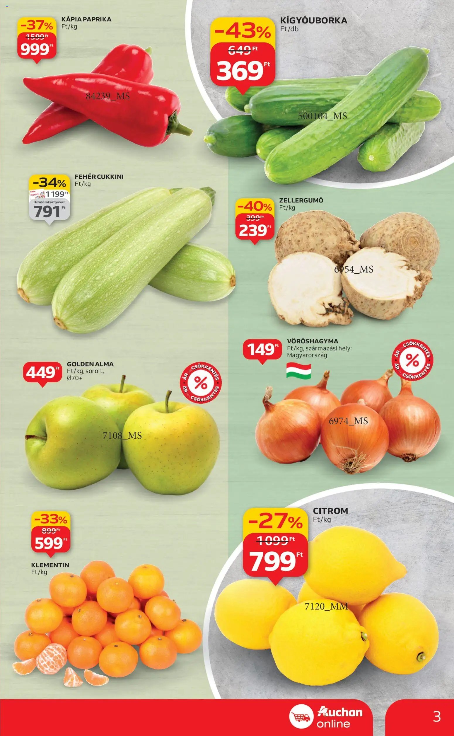 Auchan újság 2026.01.02. Szupermarket akciós újság (2026-01-02 - 2026-01-07)