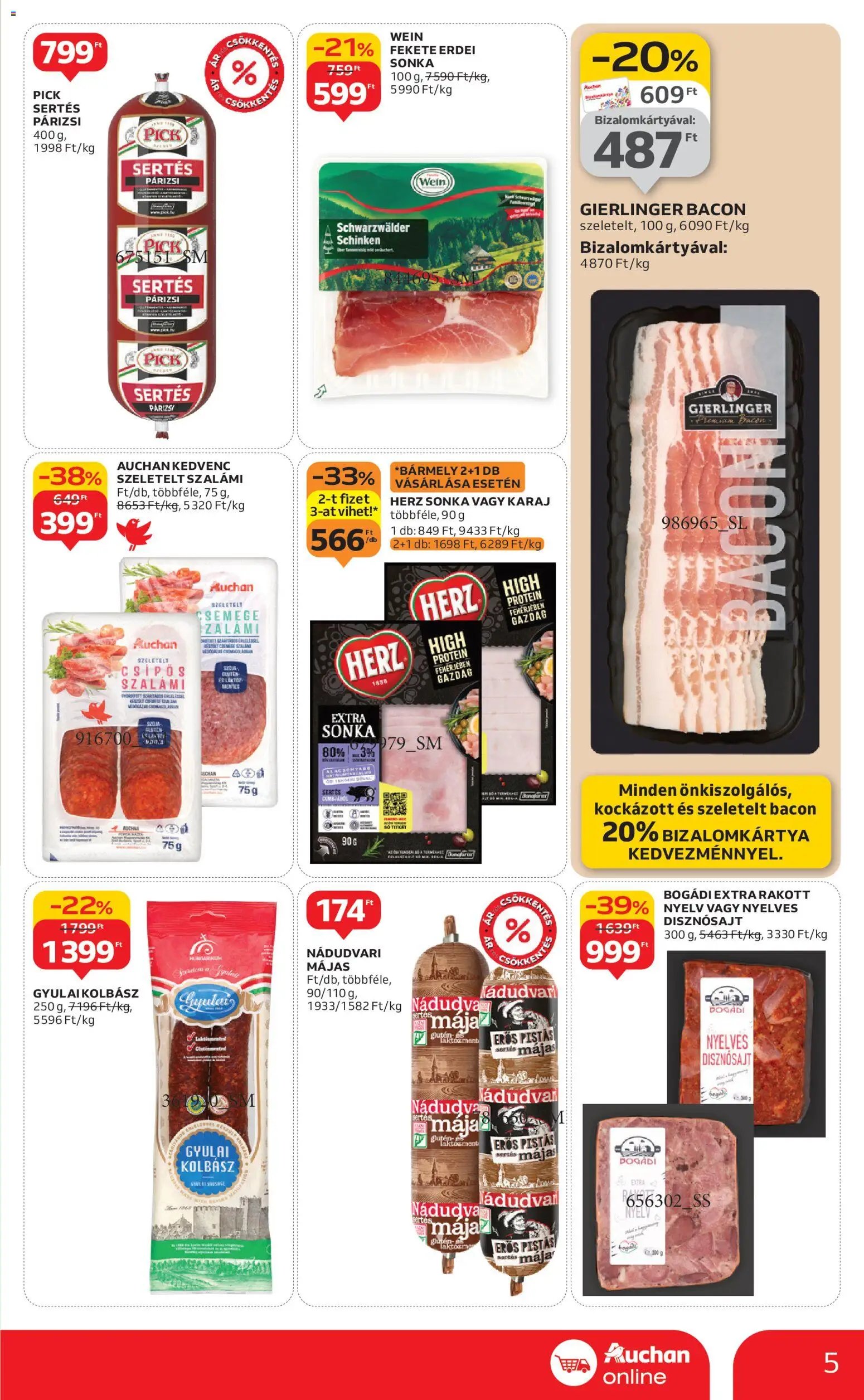 Auchan újság 2026.01.02. Szupermarket akciós újság (2026-01-02 - 2026-01-07)